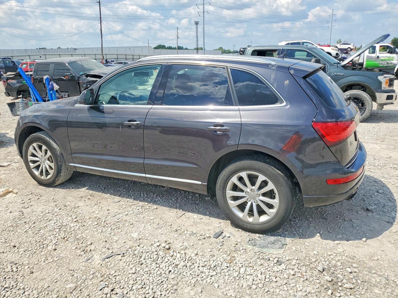 2015 Audi Q5 Premium Plus Gray vin: WA1LFAFP4FA057420