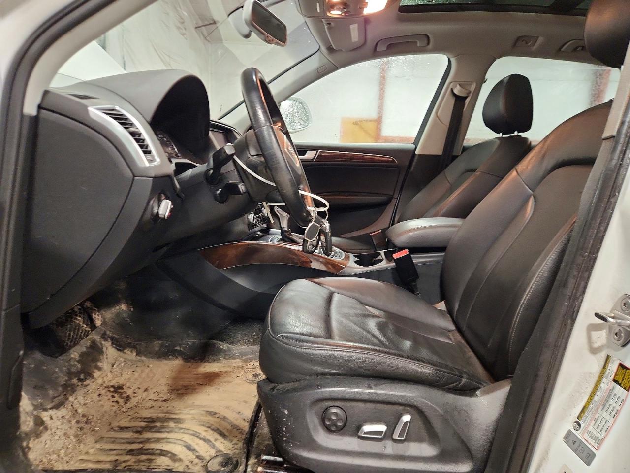 2015 Audi Q5 Premium Plus White vin: WA1LFAFP4FA057692