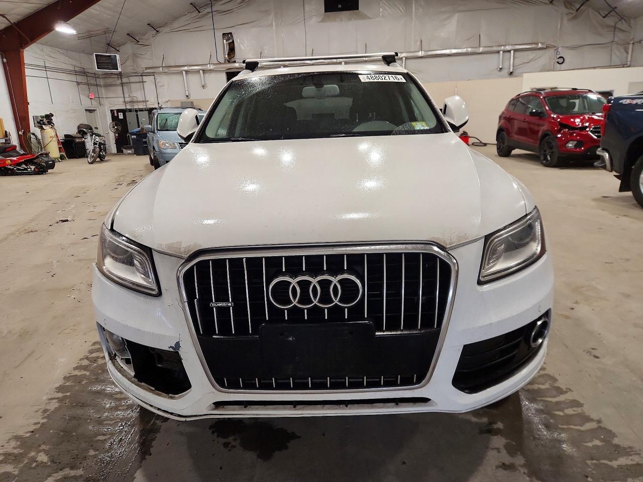 2015 Audi Q5 Premium Plus White vin: WA1LFAFP4FA057692