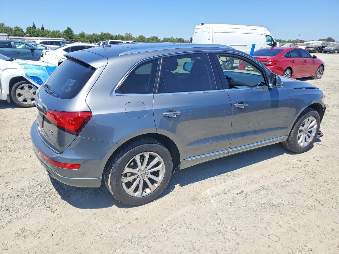 2015 Audi Q5 Premium Plus Gray vin: WA1LFAFP4FA062987