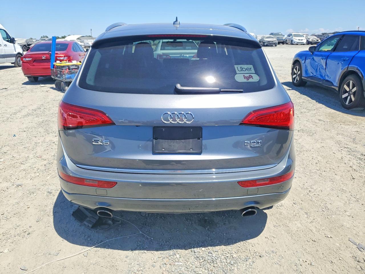 2015 Audi Q5 Premium Plus Gray vin: WA1LFAFP4FA062987