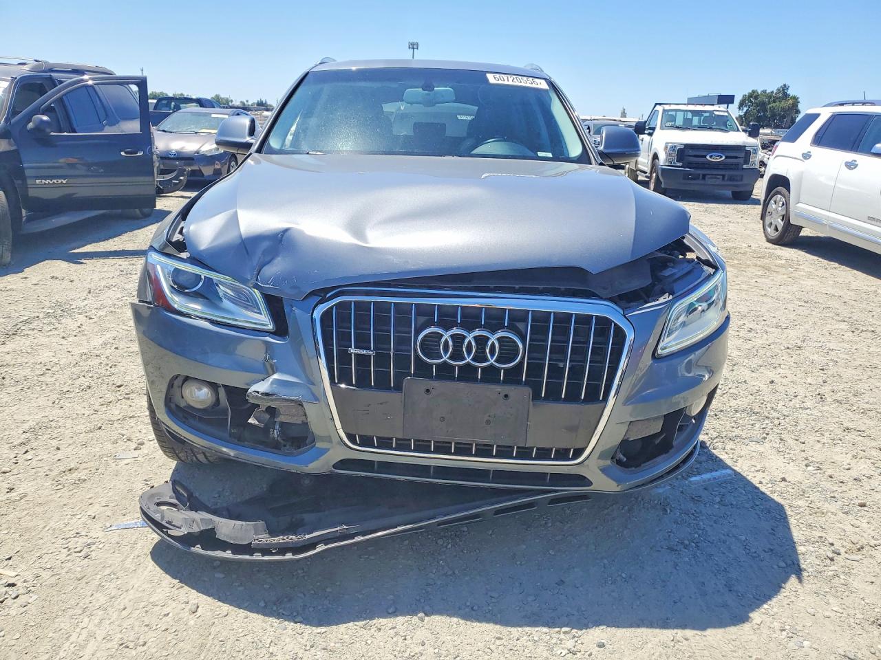 2015 Audi Q5 Premium Plus Gray vin: WA1LFAFP4FA062987