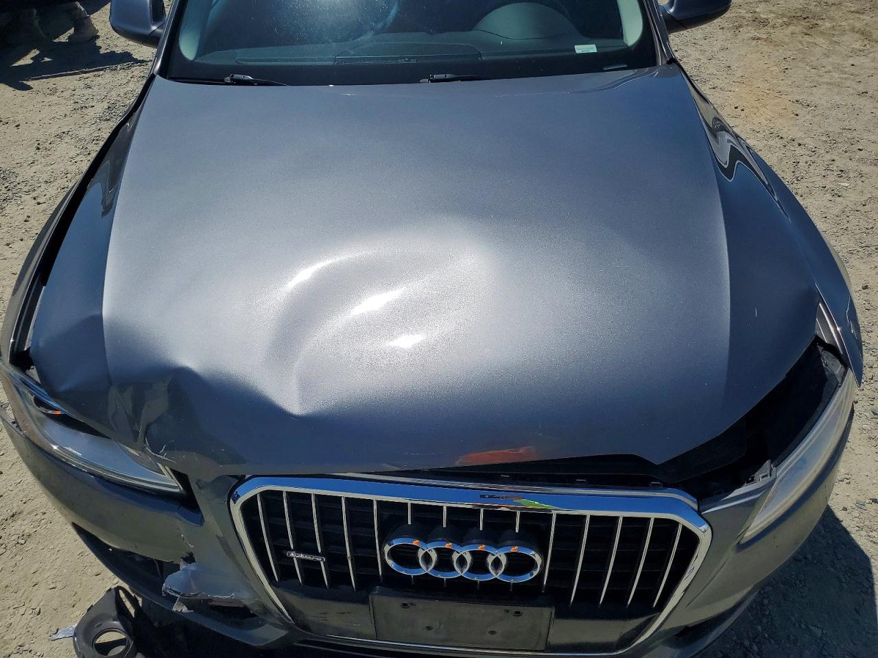 2015 Audi Q5 Premium Plus Gray vin: WA1LFAFP4FA062987