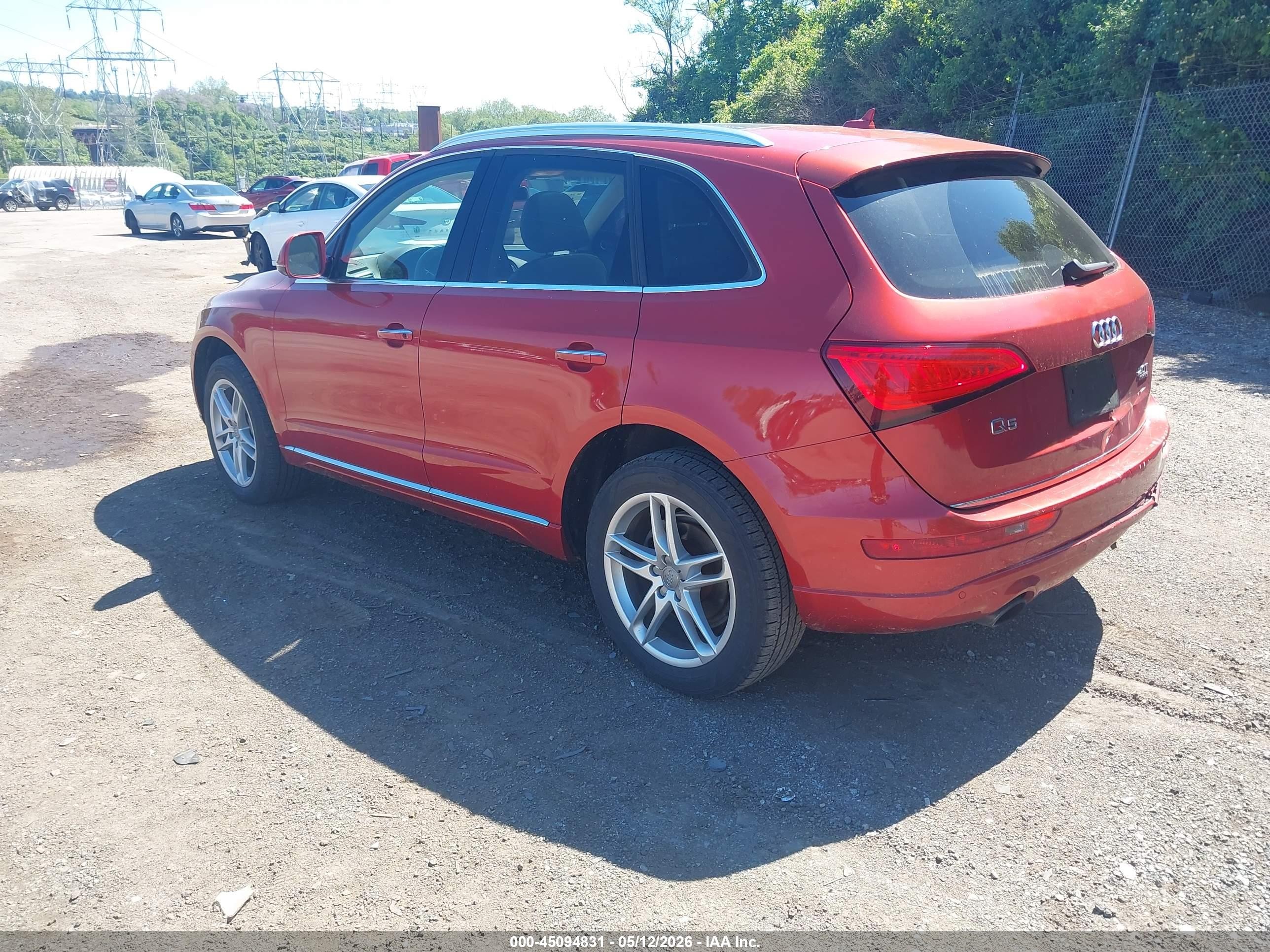 2015 Audi Q5 2.0t Premium Orange vin: WA1LFAFP4FA086478