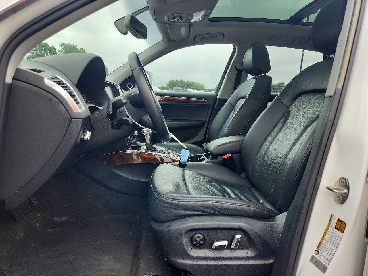 2015 Audi Q5 Premium Plus White vin: WA1LFAFP4FA104509