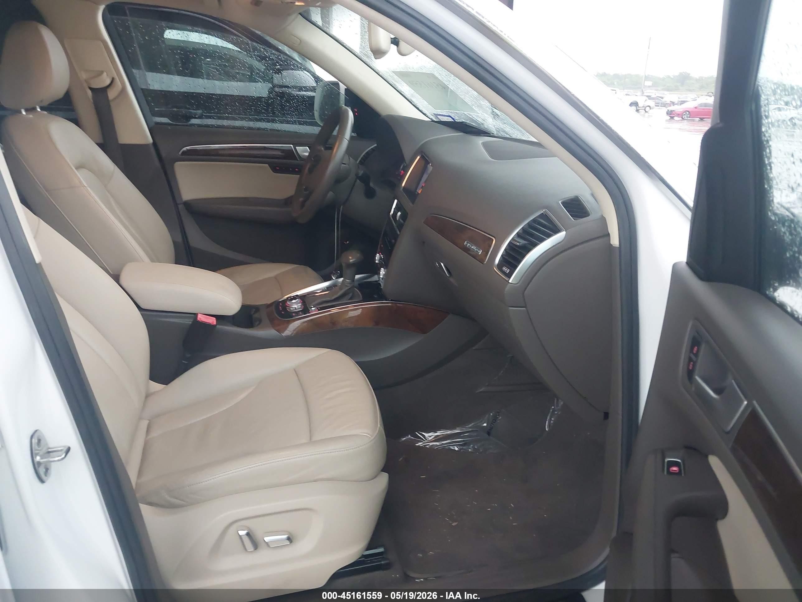 2015 Audi Q5 2.0t Premium White vin: WA1LFAFP4FA110083