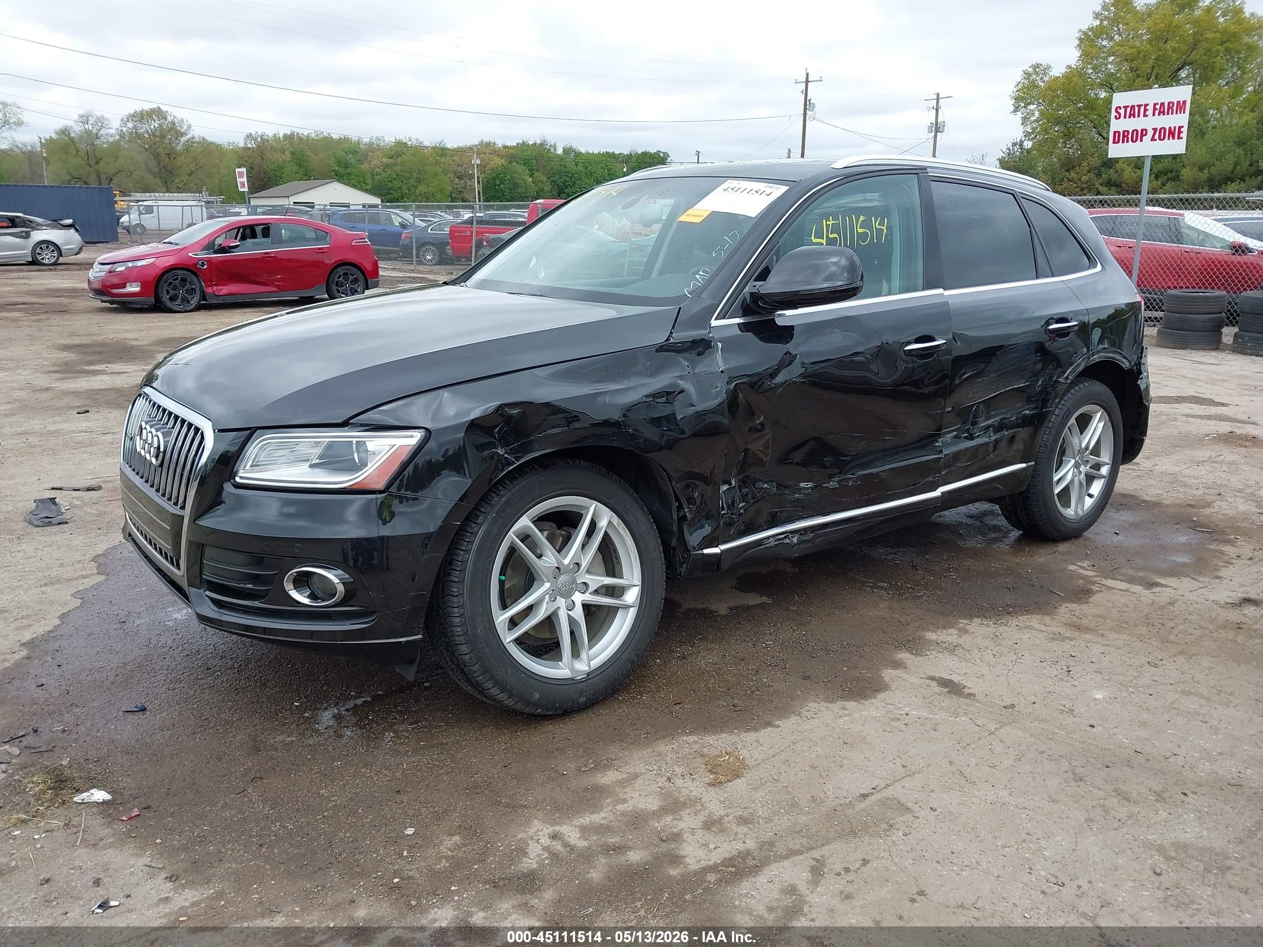 2015 Audi Q5 2.0t Premium Black vin: WA1LFAFP4FA141723