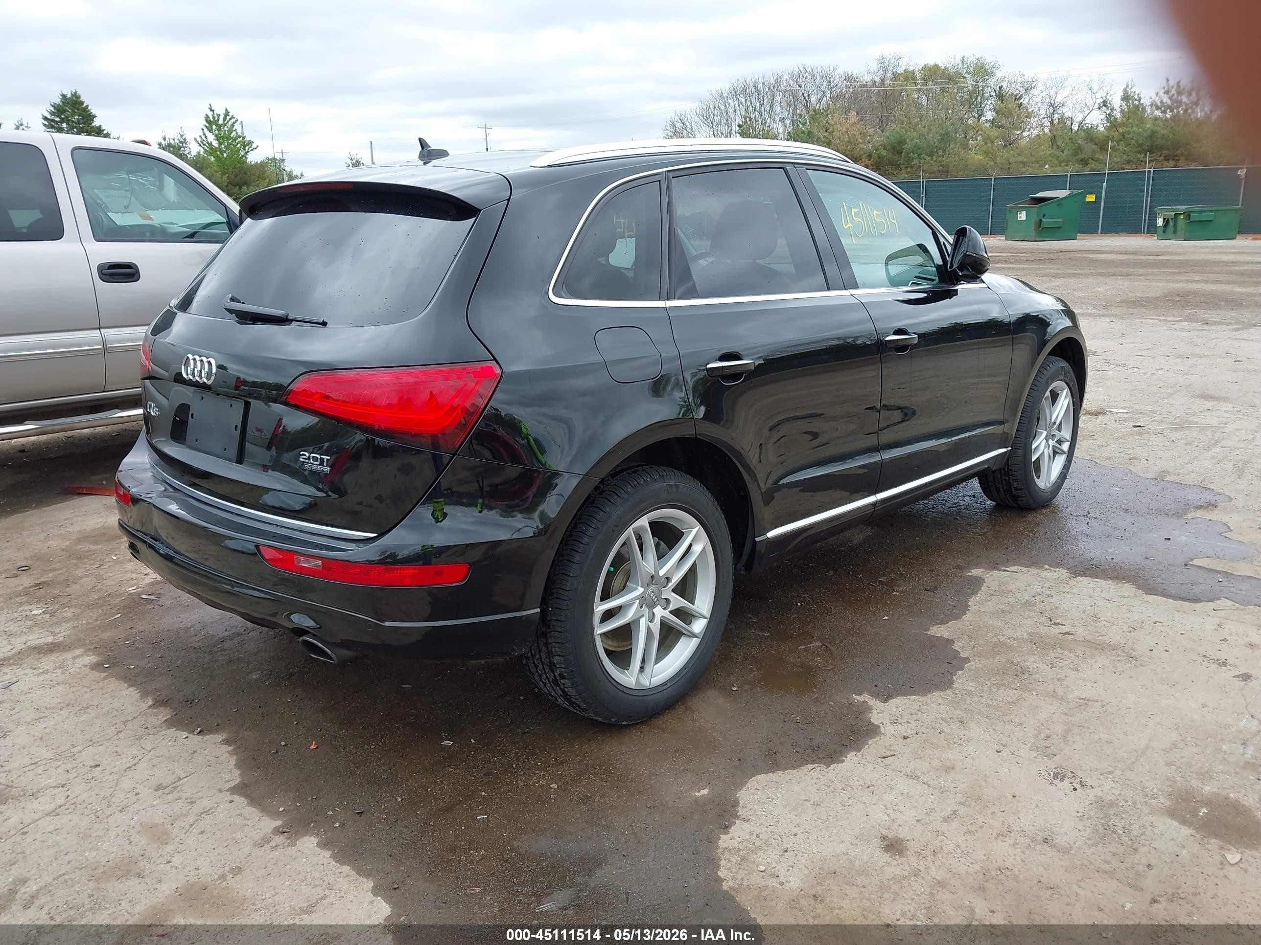 2015 Audi Q5 2.0t Premium Black vin: WA1LFAFP4FA141723