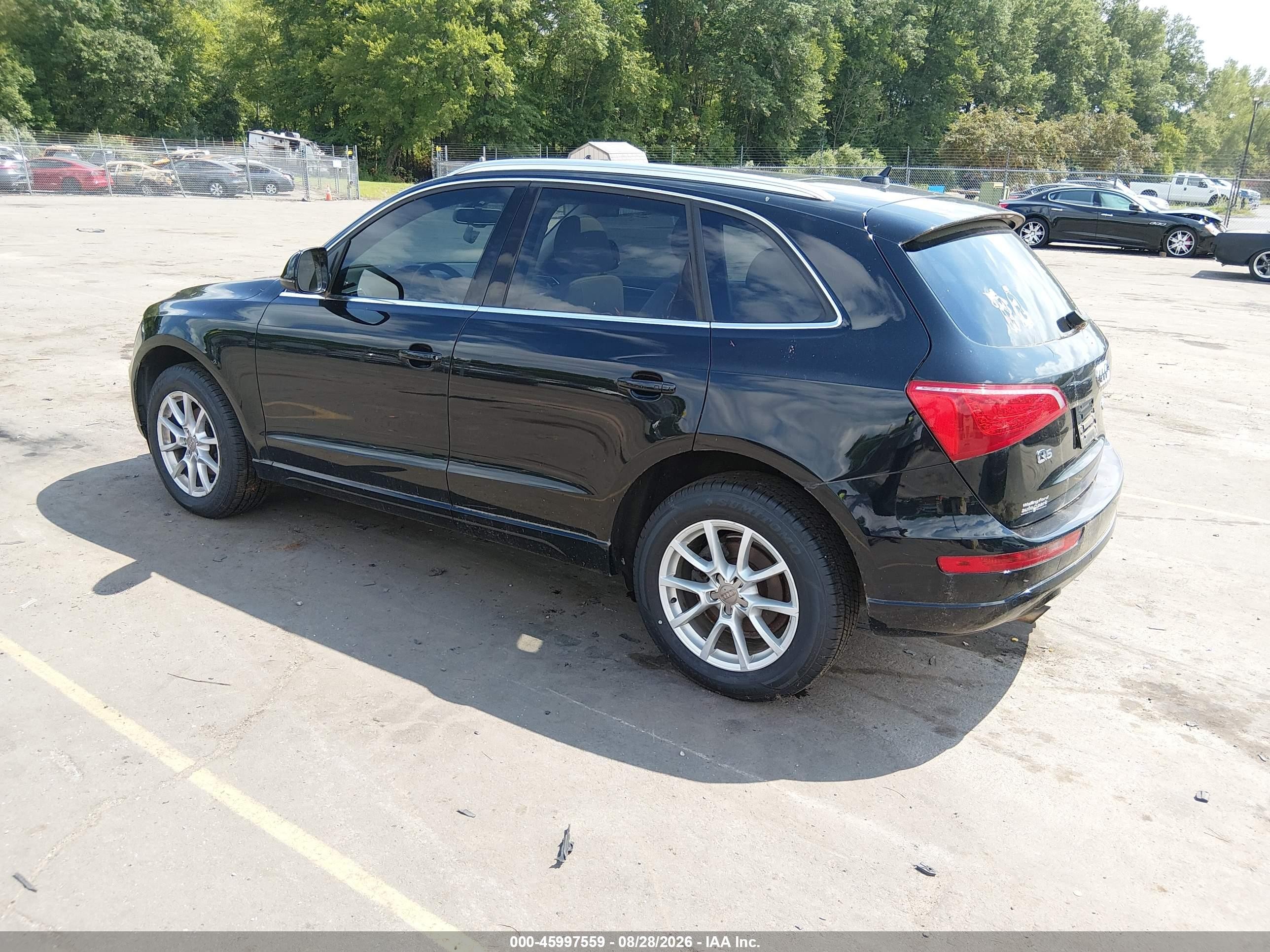2011 Audi Q5 Premium Plus Black vin: WA1LFAFP5BA032794