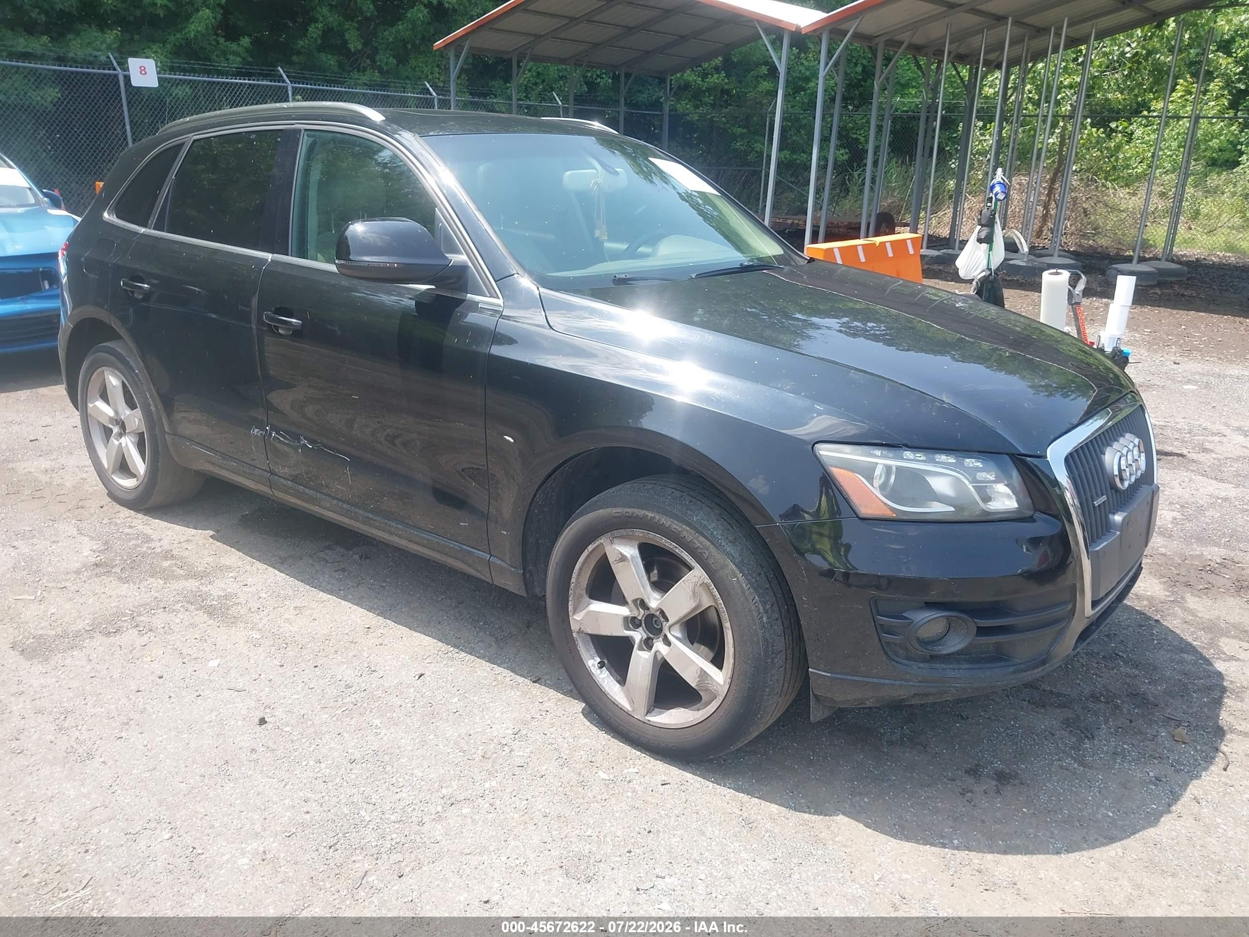 2011 Audi Q5 2.0t Premium Black vin: WA1LFAFP5BA093496