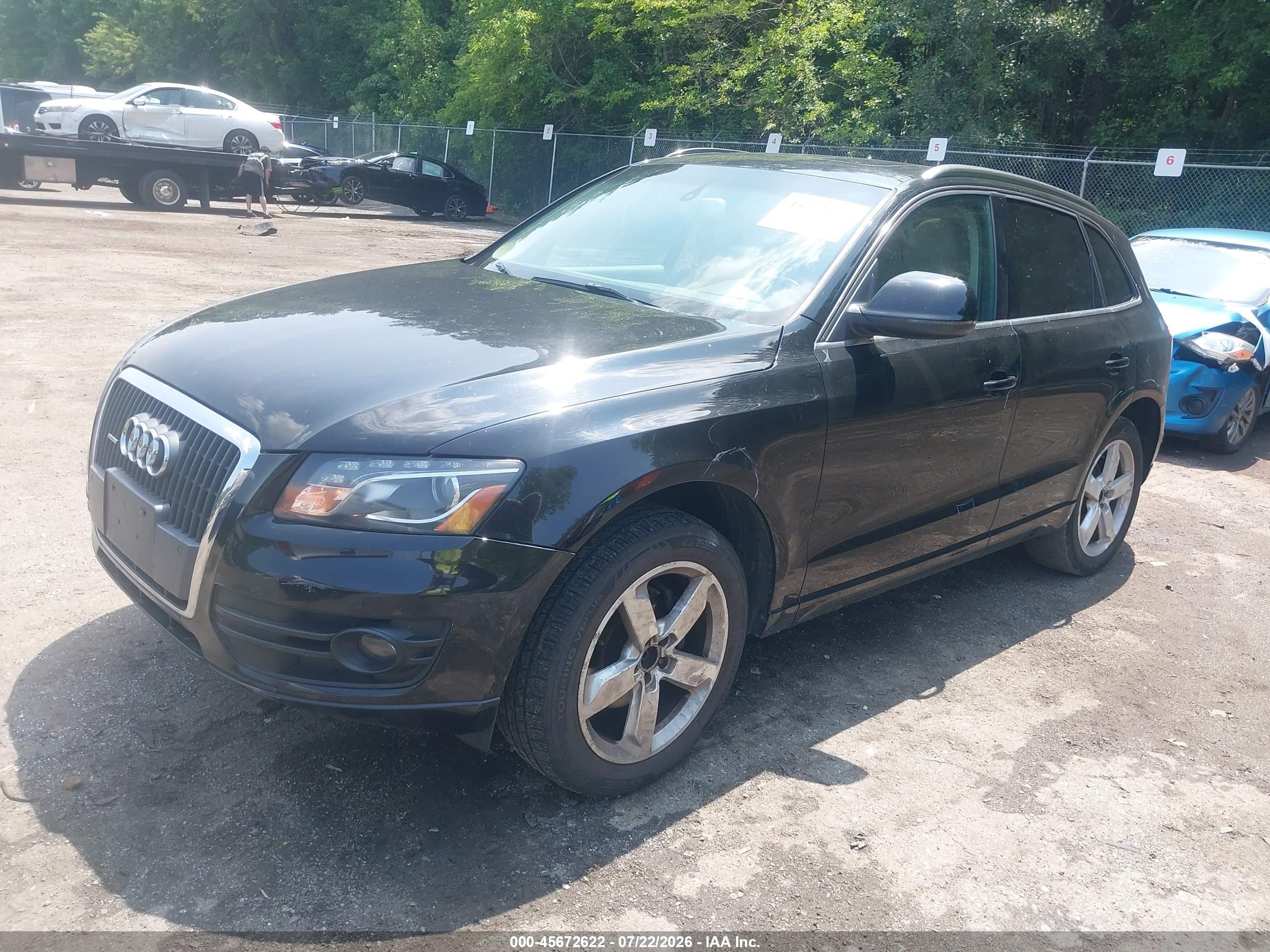 2011 Audi Q5 2.0t Premium Black vin: WA1LFAFP5BA093496