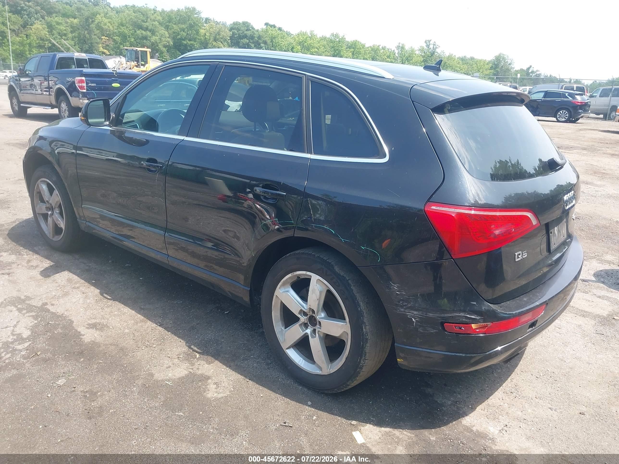 2011 Audi Q5 2.0t Premium Black vin: WA1LFAFP5BA093496