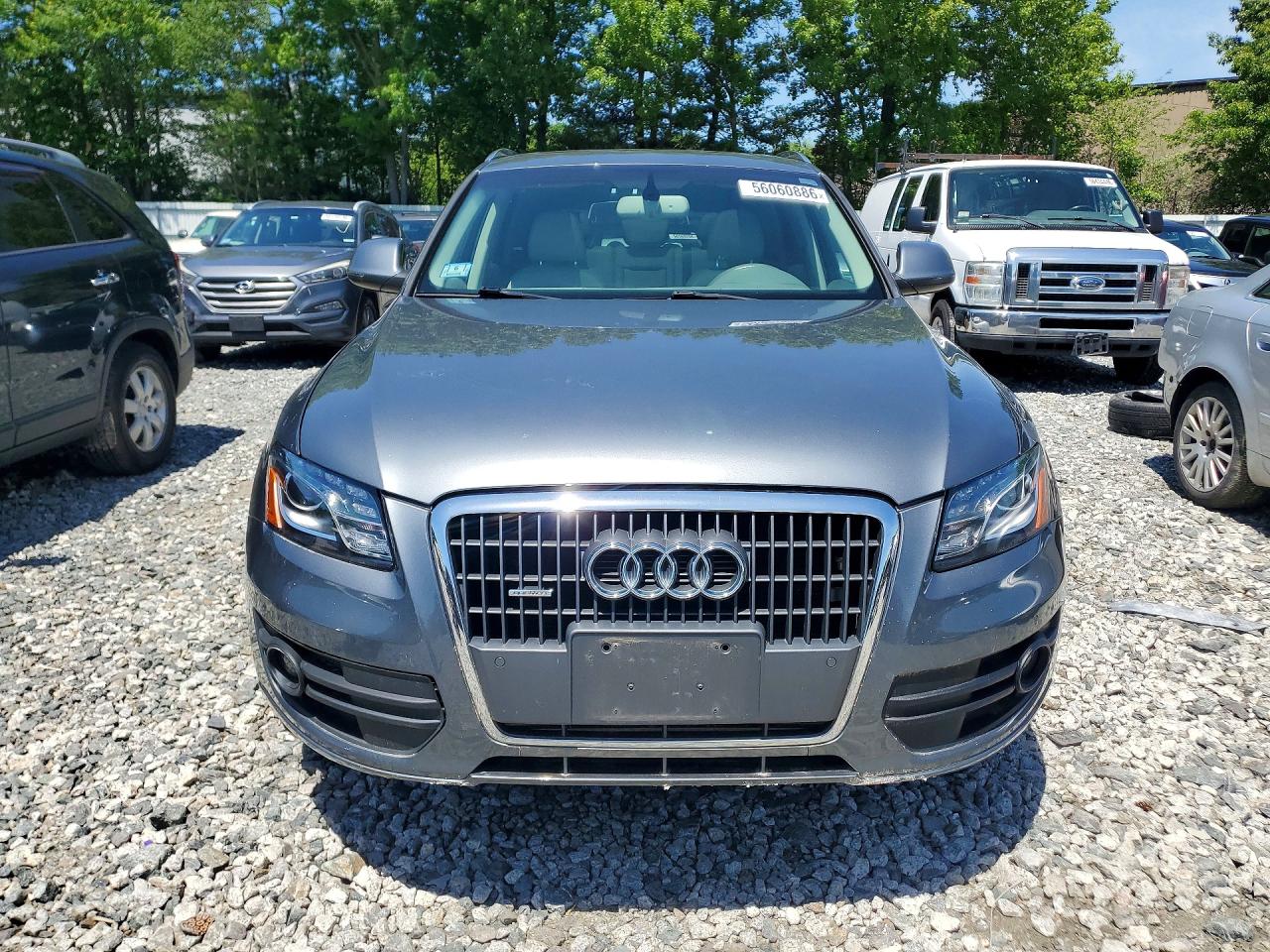 2012 Audi Q5 Premium Plus Gray vin: WA1LFAFP5CA026544