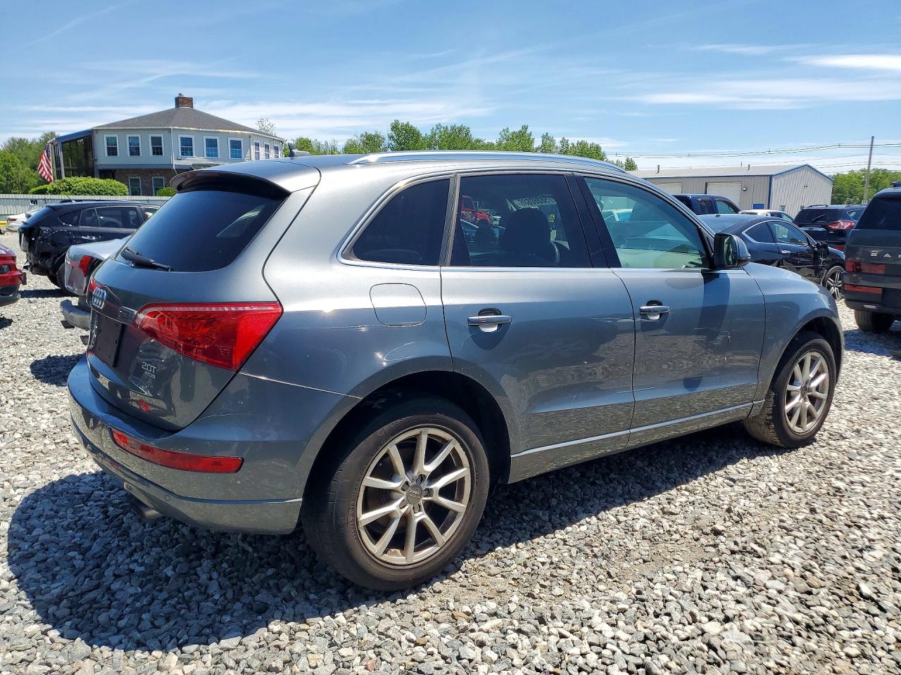2012 Audi Q5 Premium Plus Gray vin: WA1LFAFP5CA026544