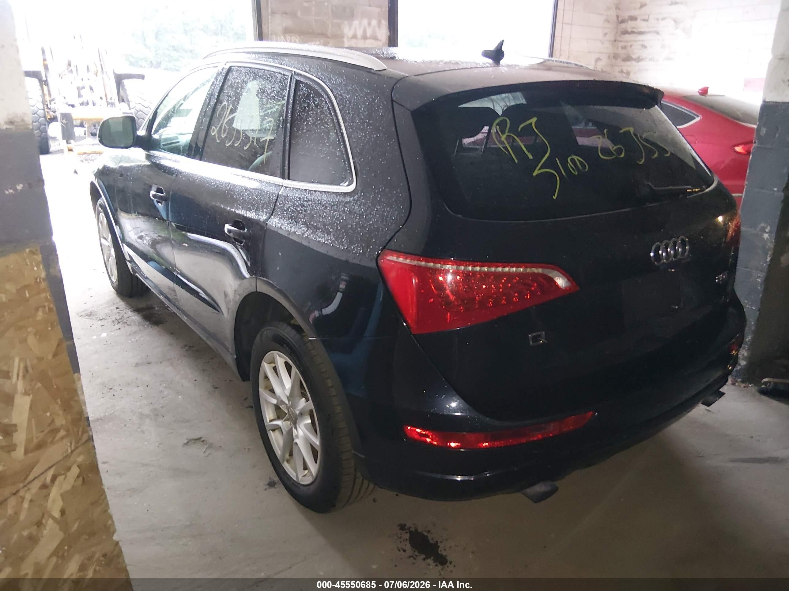 2012 Audi Q5 2.0t Premium Черный vin: WA1LFAFP5CA110153