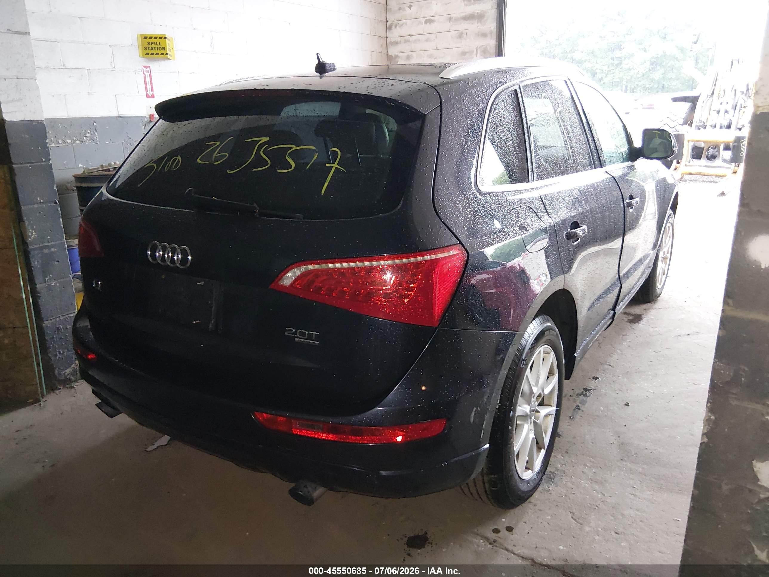 2012 Audi Q5 2.0t Premium Черный vin: WA1LFAFP5CA110153