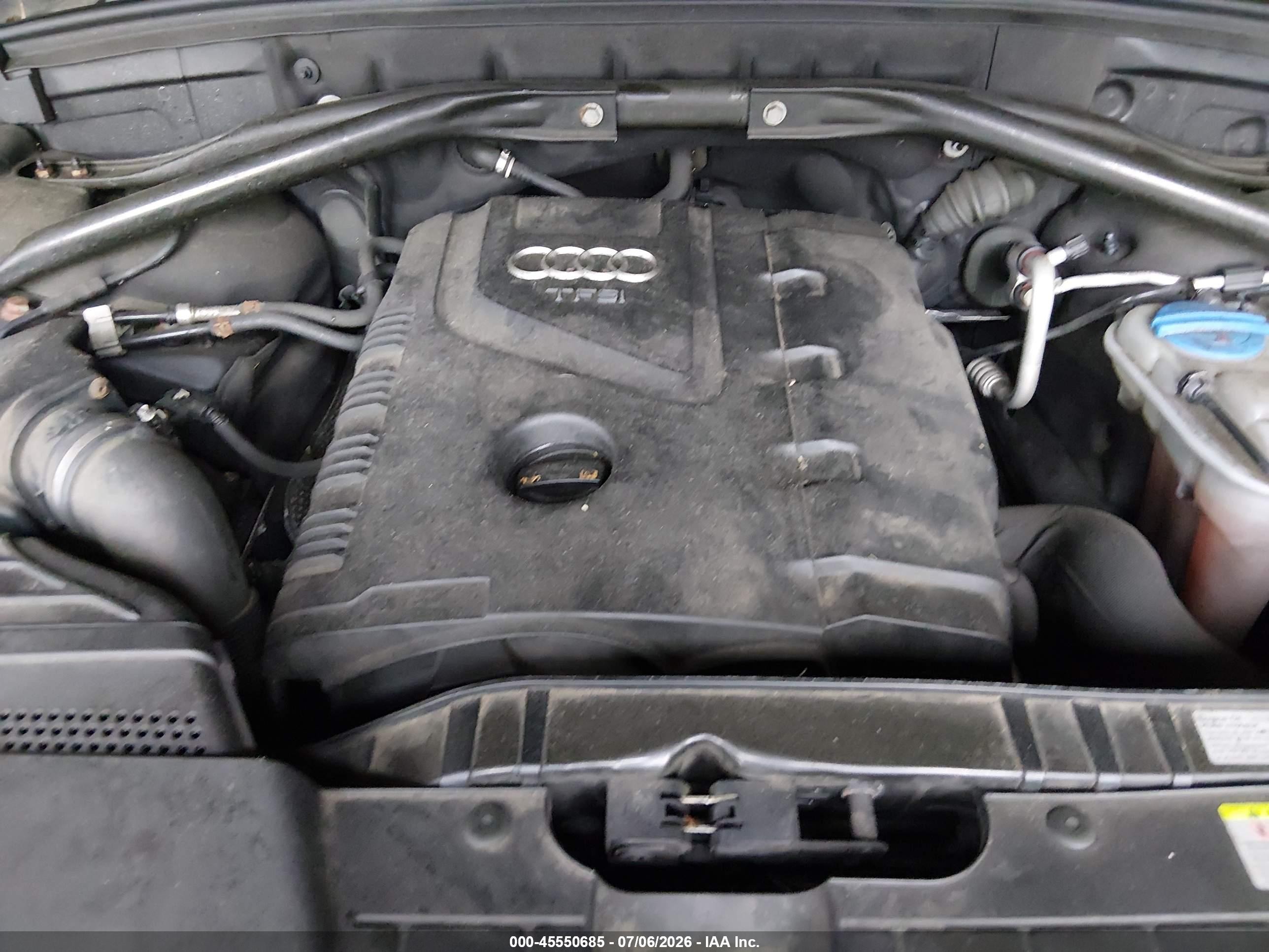 2012 Audi Q5 2.0t Premium Черный vin: WA1LFAFP5CA110153
