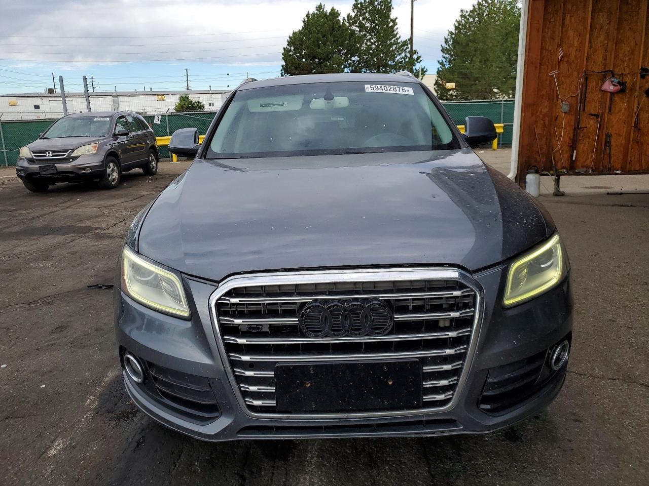 2013 Audi Q5 Premium Plus Gray vin: WA1LFAFP5DA027419