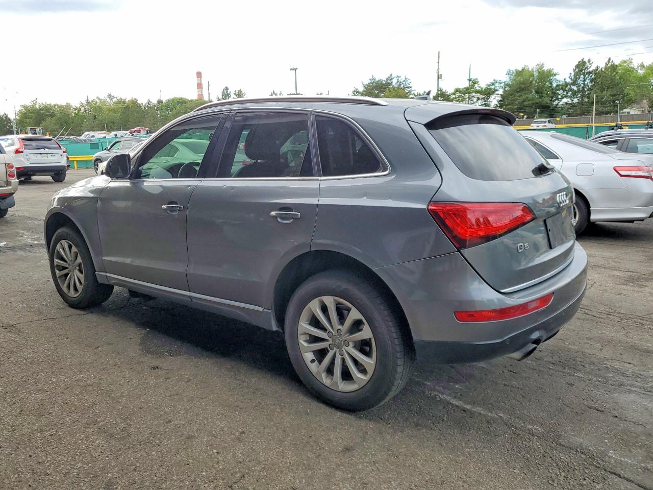 2013 Audi Q5 Premium Plus Gray vin: WA1LFAFP5DA027419