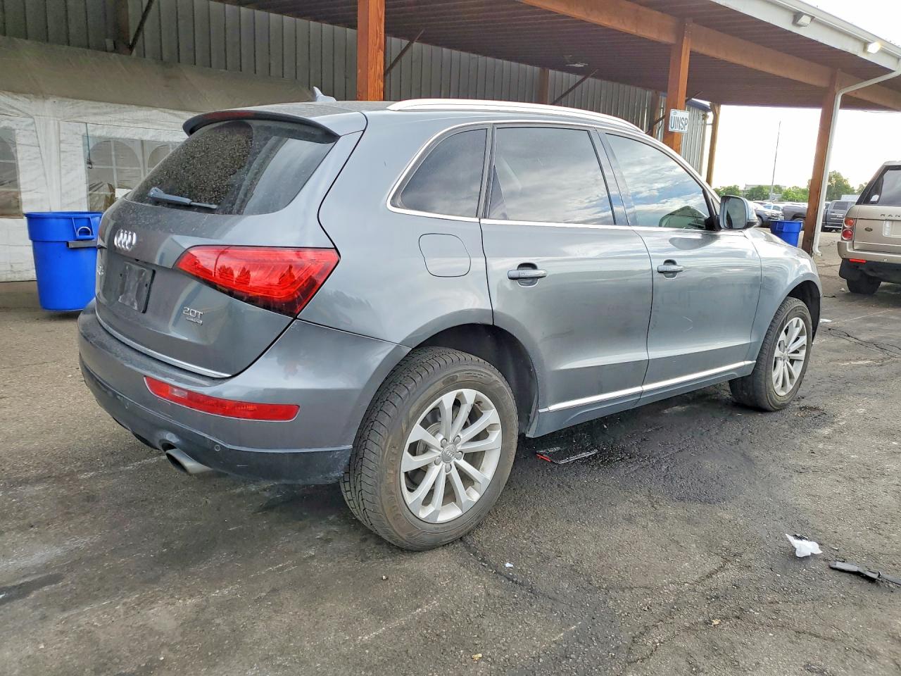 2013 Audi Q5 Premium Plus Gray vin: WA1LFAFP5DA027419