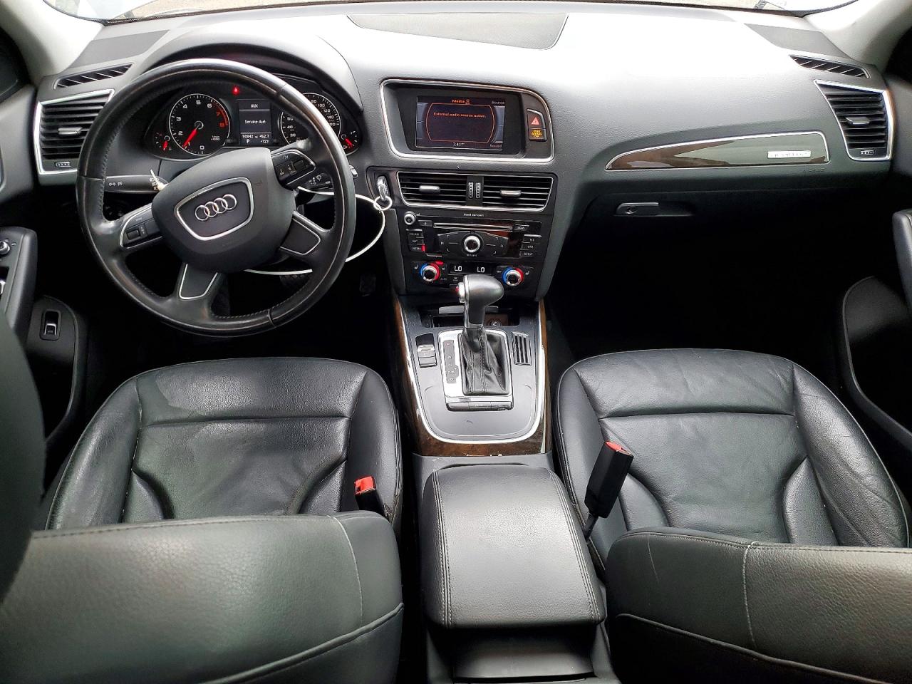 2013 Audi Q5 Premium Plus Gray vin: WA1LFAFP5DA027419