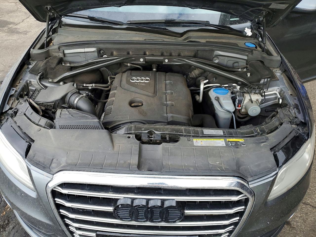 2013 Audi Q5 Premium Plus Gray vin: WA1LFAFP5DA027419