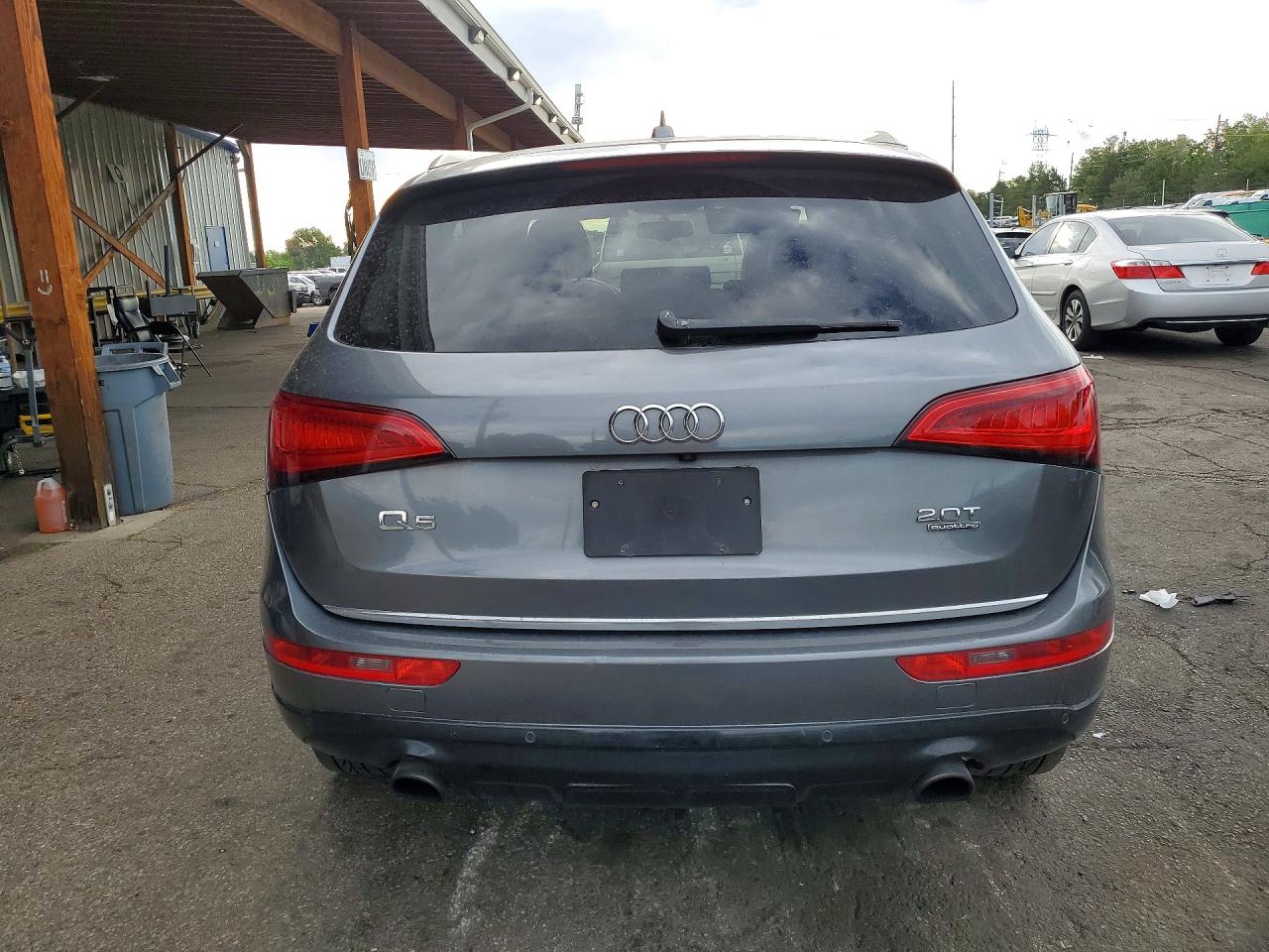 2013 Audi Q5 Premium Plus Gray vin: WA1LFAFP5DA027419