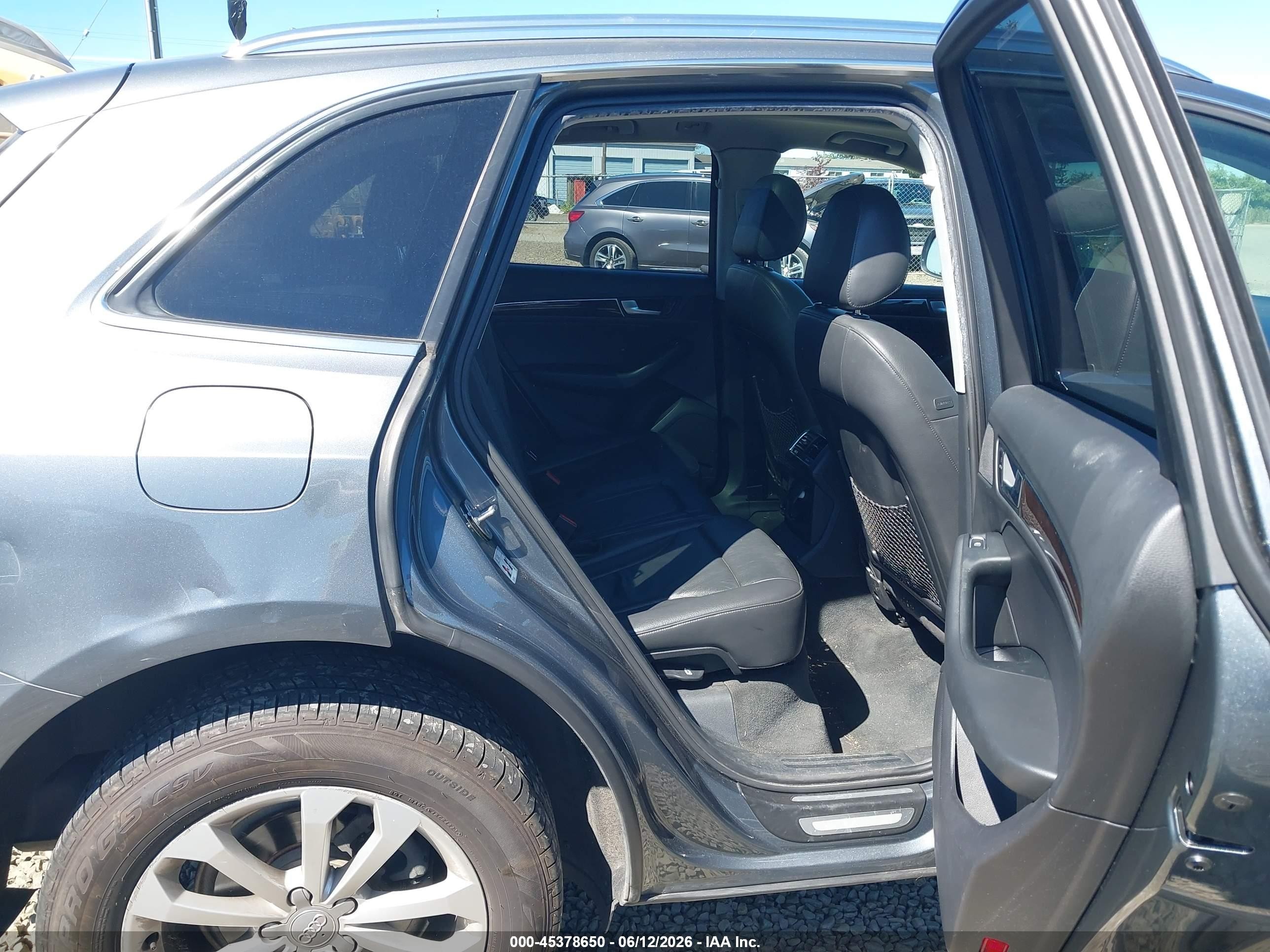 2013 Audi Q5 2.0t Premium Gray vin: WA1LFAFP5DA030272