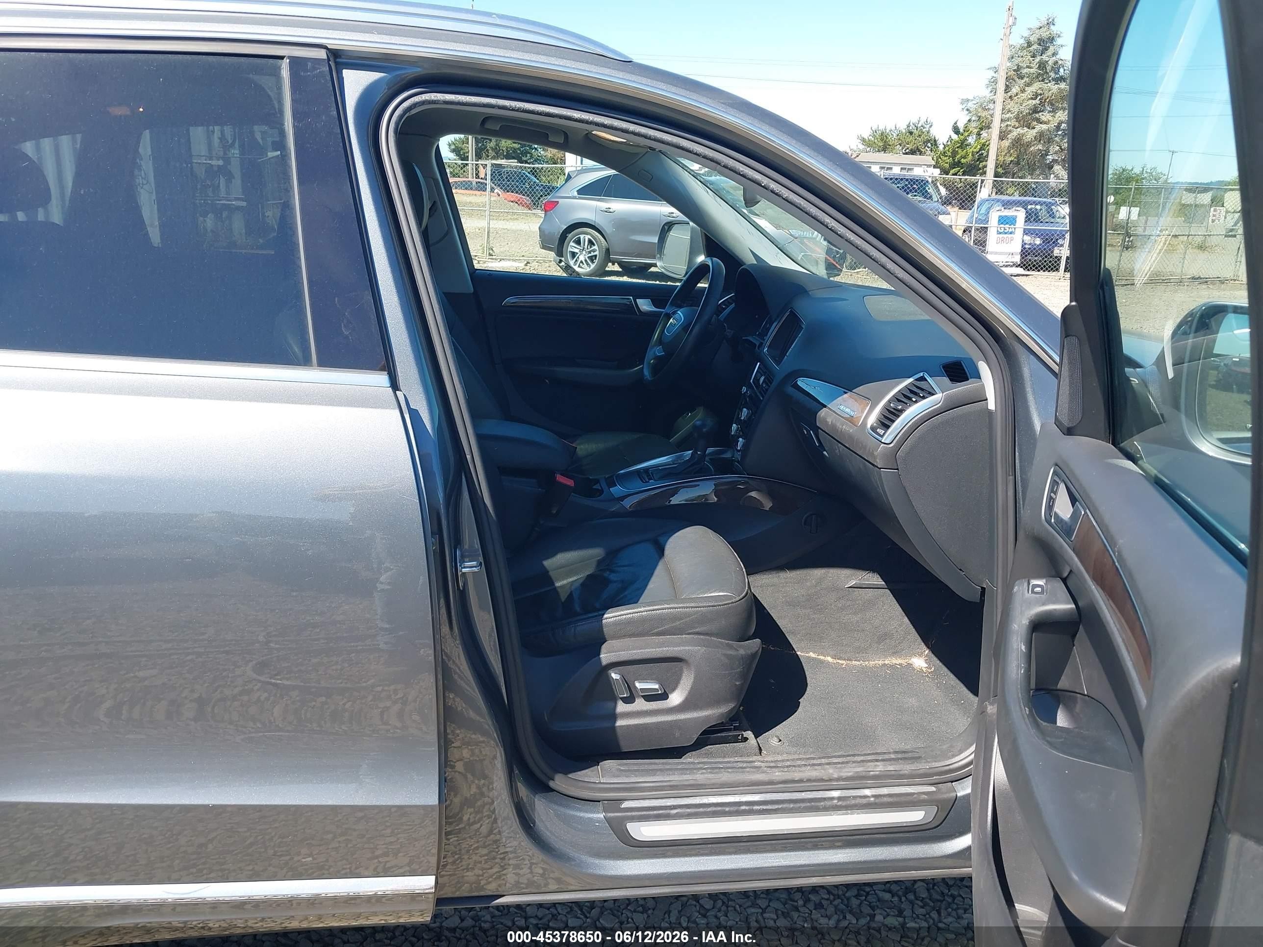 2013 Audi Q5 2.0t Premium Gray vin: WA1LFAFP5DA030272