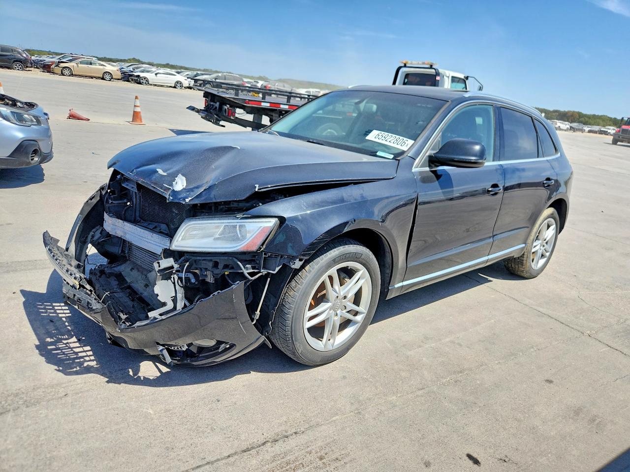 2013 Audi Q5 Premium Plus Черный vin: WA1LFAFP5DA033074