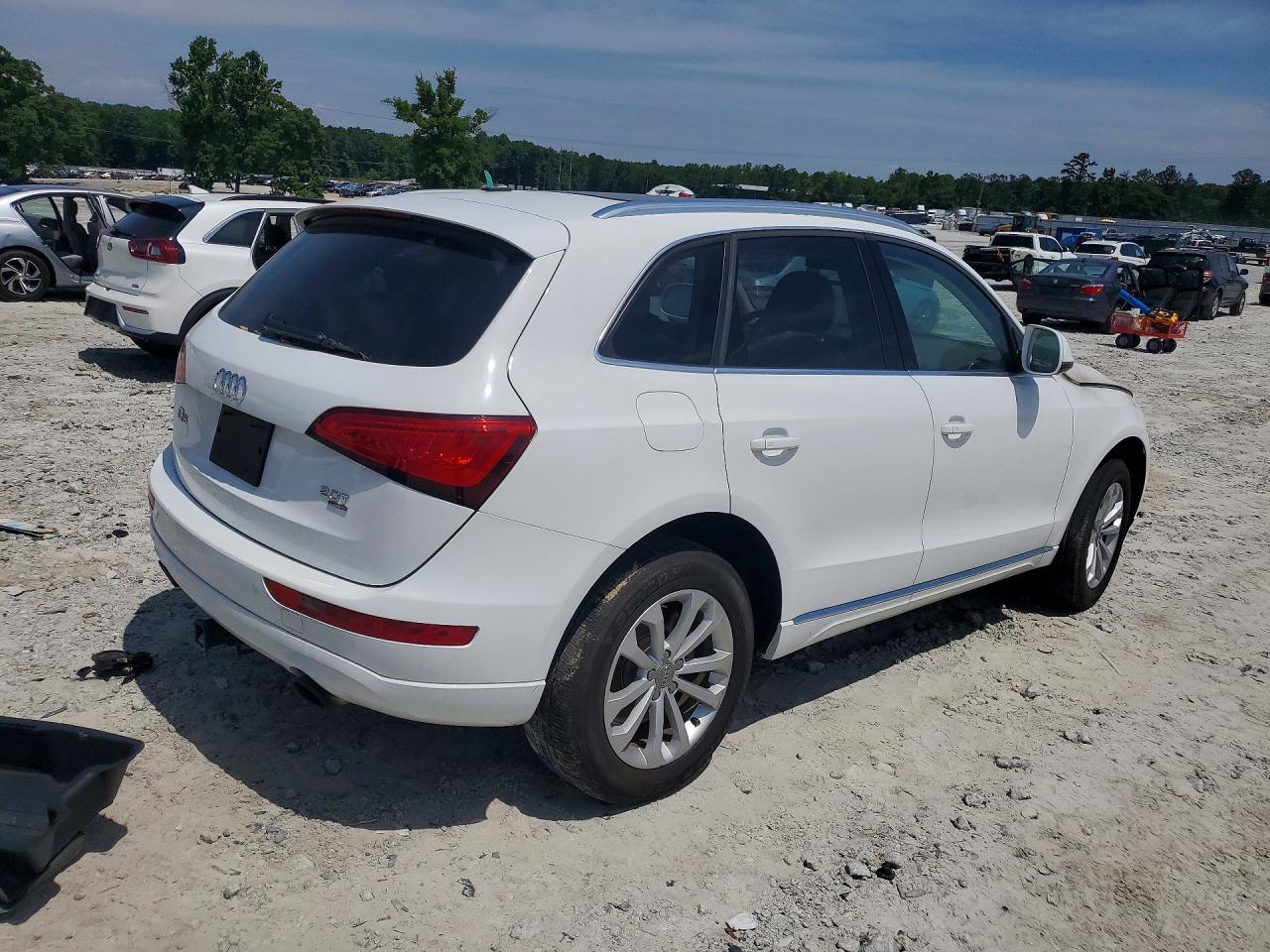 2013 Audi Q5 Premium Plus White vin: WA1LFAFP5DA066379