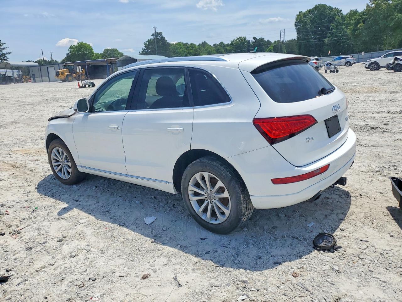 2013 Audi Q5 Premium Plus White vin: WA1LFAFP5DA066379