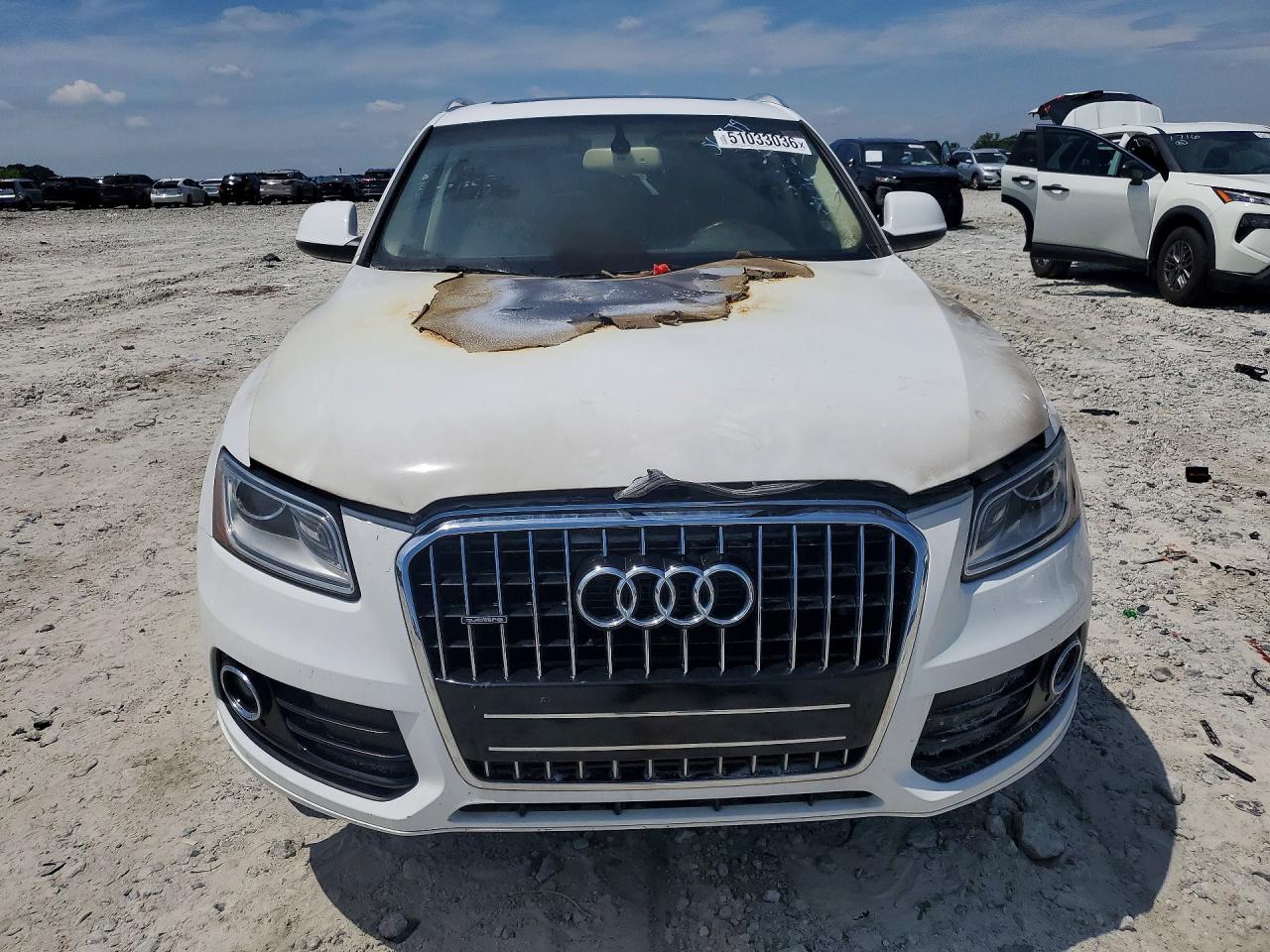 2013 Audi Q5 Premium Plus White vin: WA1LFAFP5DA066379