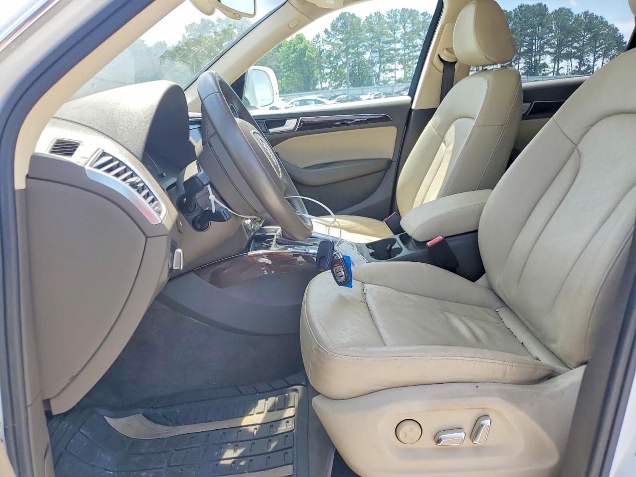 2013 Audi Q5 Premium Plus White vin: WA1LFAFP5DA066379