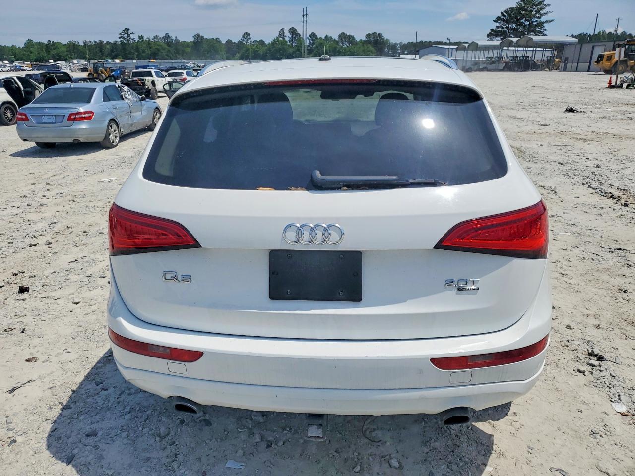 2013 Audi Q5 Premium Plus White vin: WA1LFAFP5DA066379