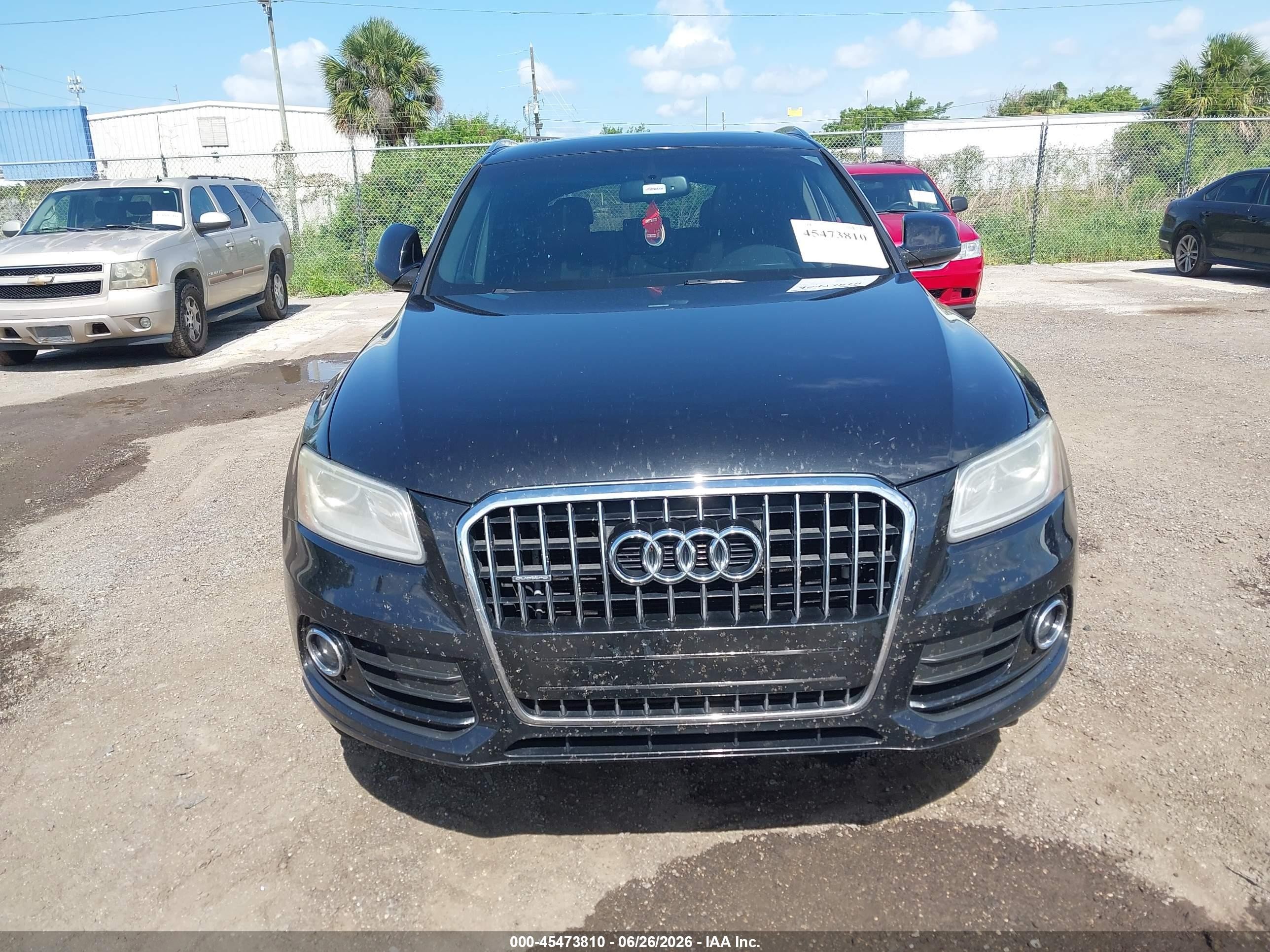 2013 Audi Q5 2.0t Premium Black vin: WA1LFAFP5DA067662