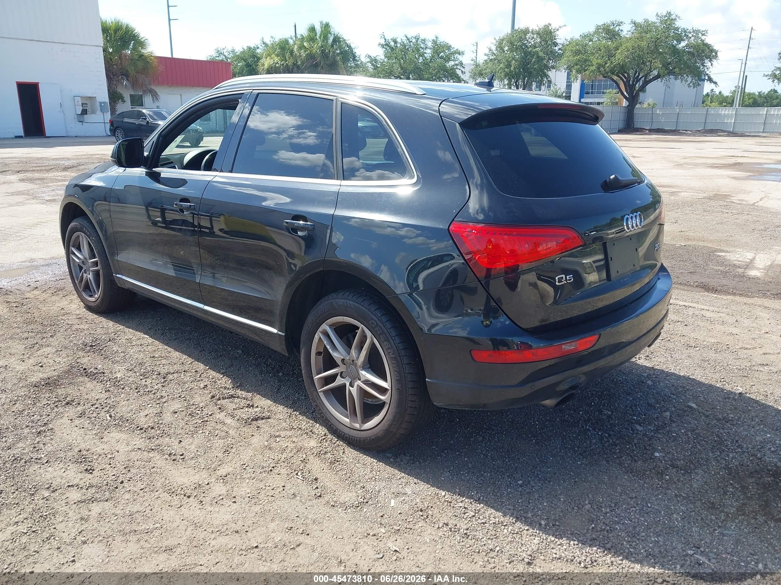 2013 Audi Q5 2.0t Premium Black vin: WA1LFAFP5DA067662