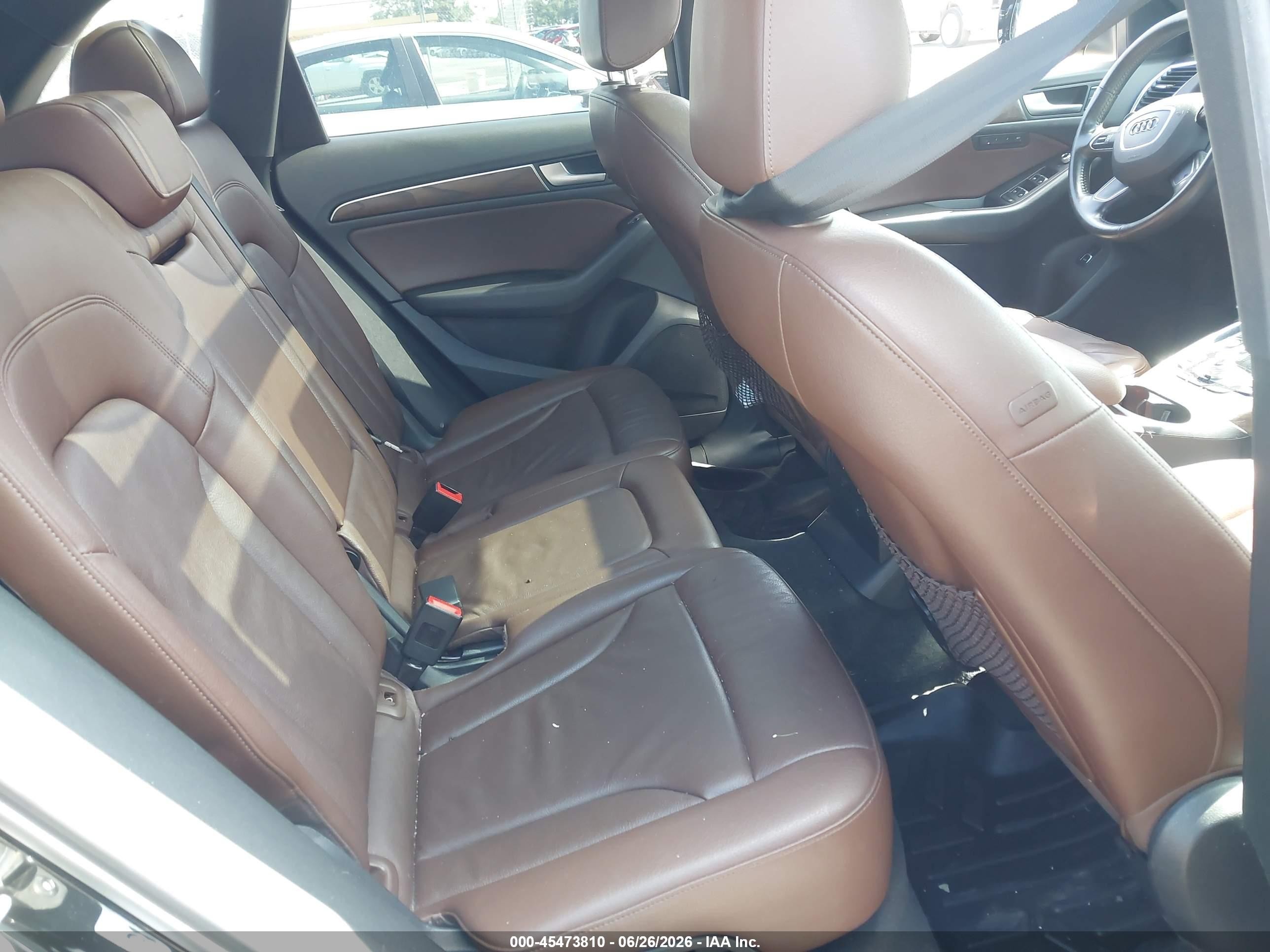 2013 Audi Q5 2.0t Premium Black vin: WA1LFAFP5DA067662
