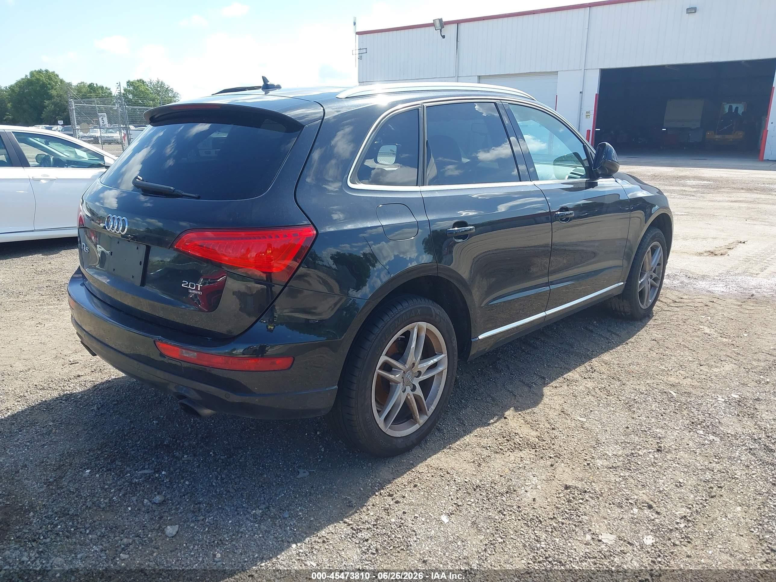 2013 Audi Q5 2.0t Premium Black vin: WA1LFAFP5DA067662