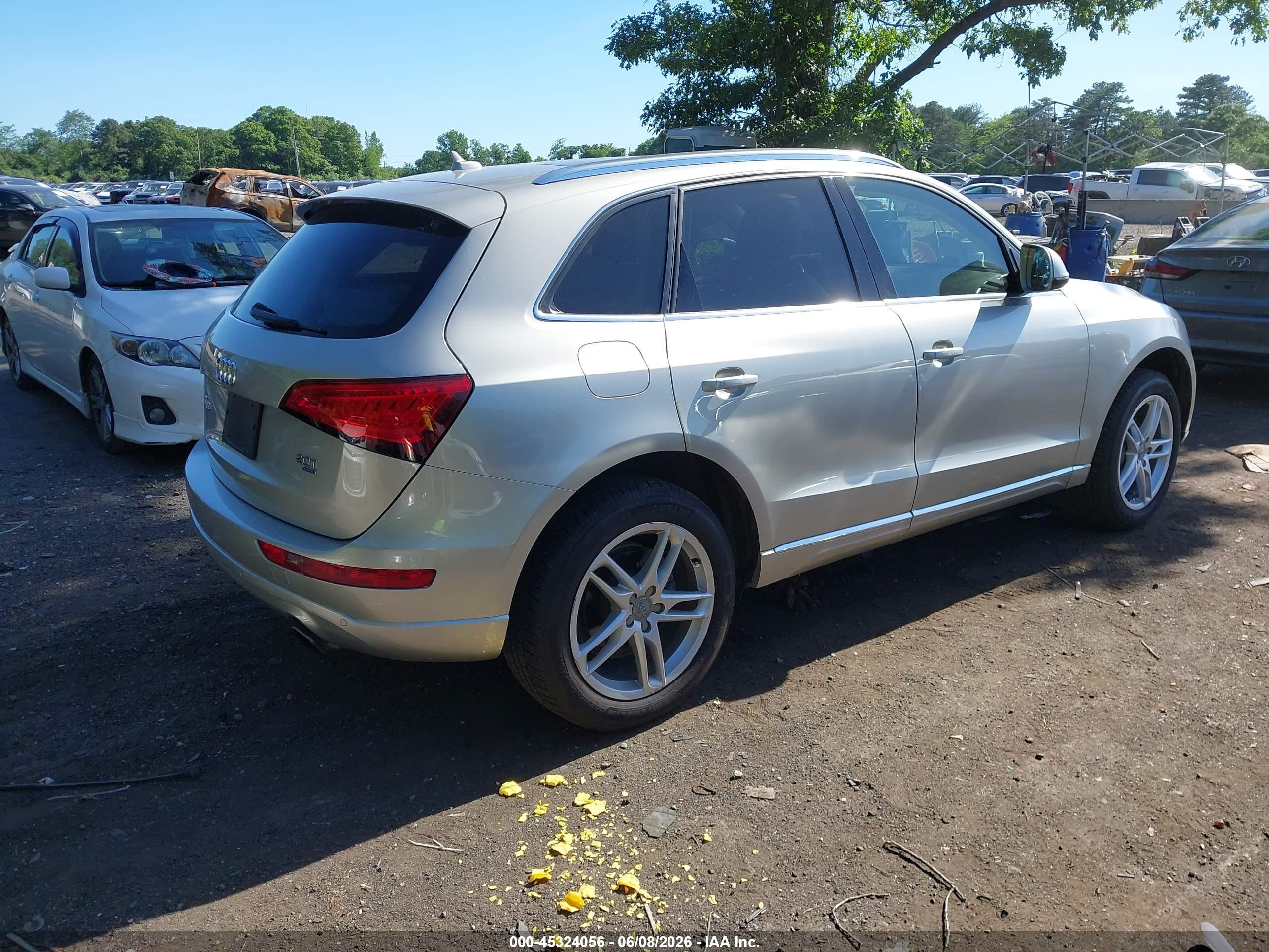 2013 Audi Q5 2.0t Premium Pewter vin: WA1LFAFP5DA084753