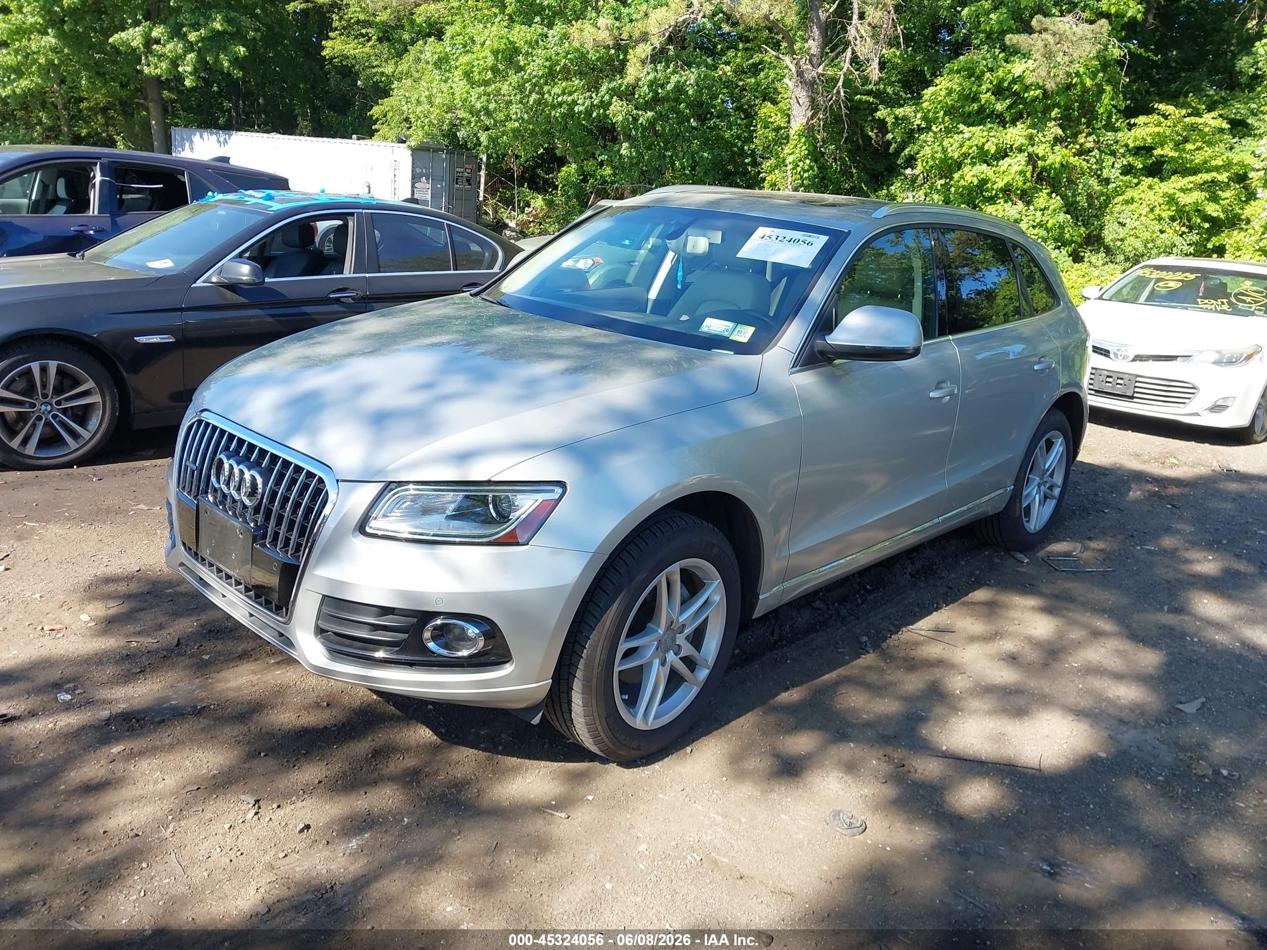 2013 Audi Q5 2.0t Premium Pewter vin: WA1LFAFP5DA084753