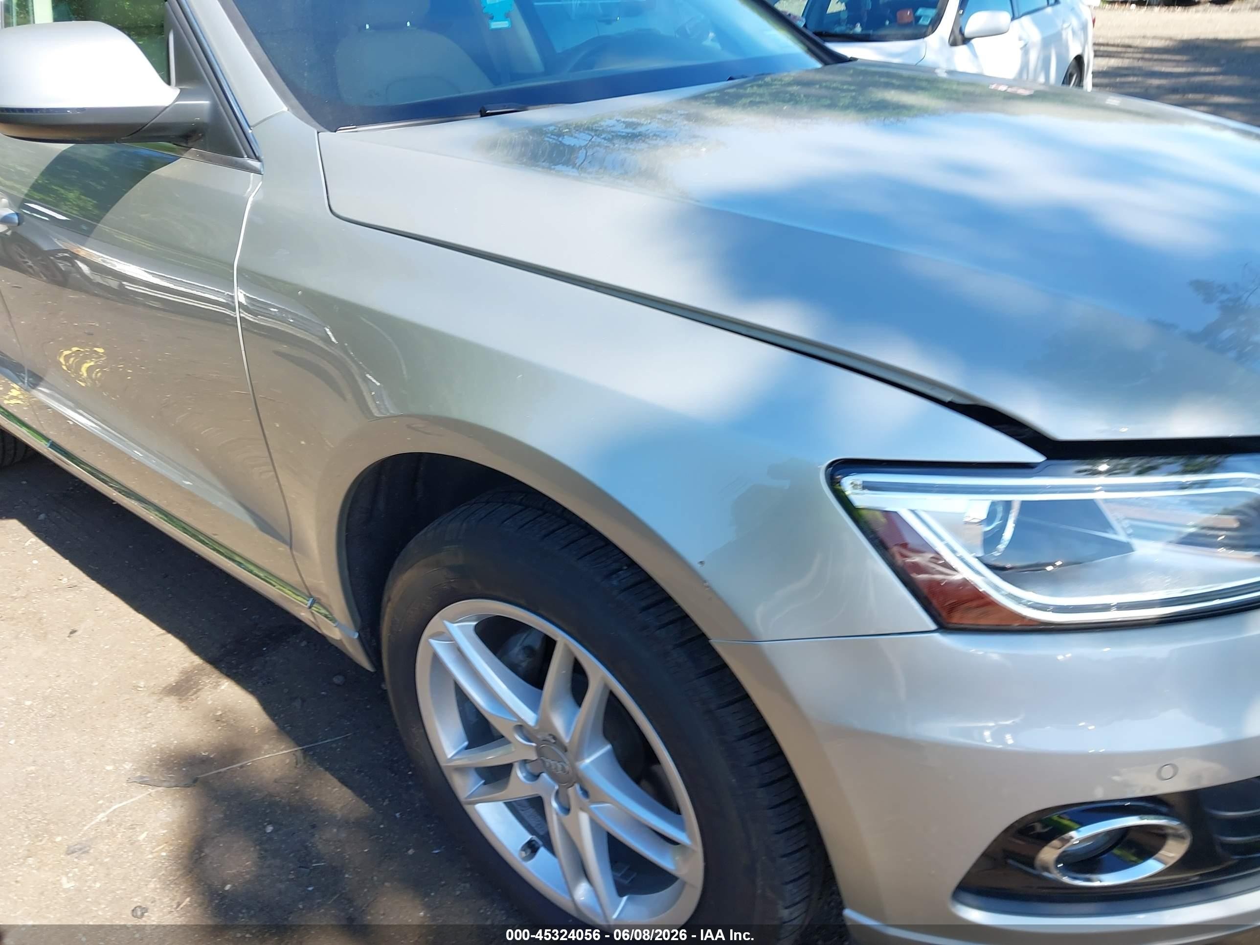 2013 Audi Q5 2.0t Premium Pewter vin: WA1LFAFP5DA084753