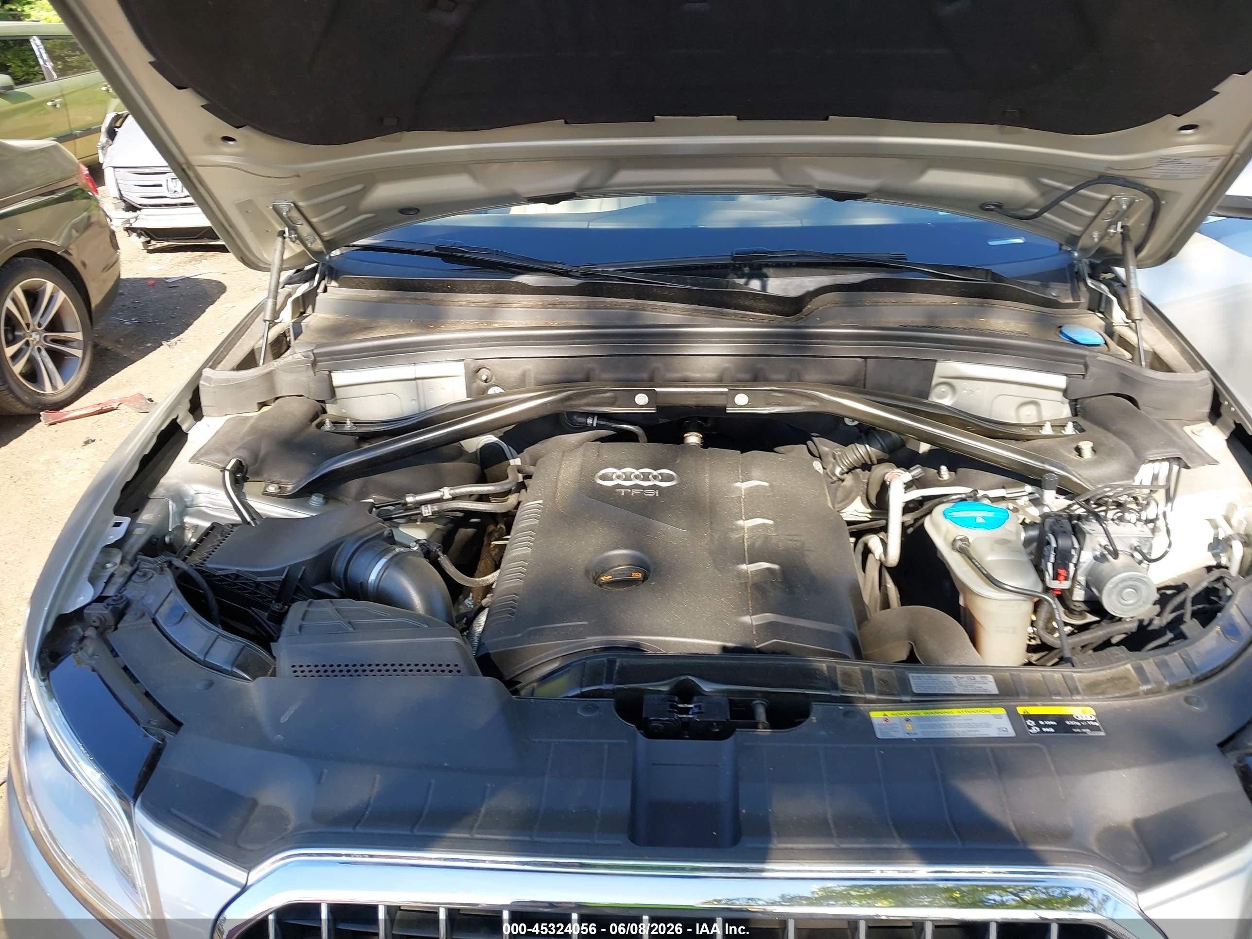 2013 Audi Q5 2.0t Premium Pewter vin: WA1LFAFP5DA084753