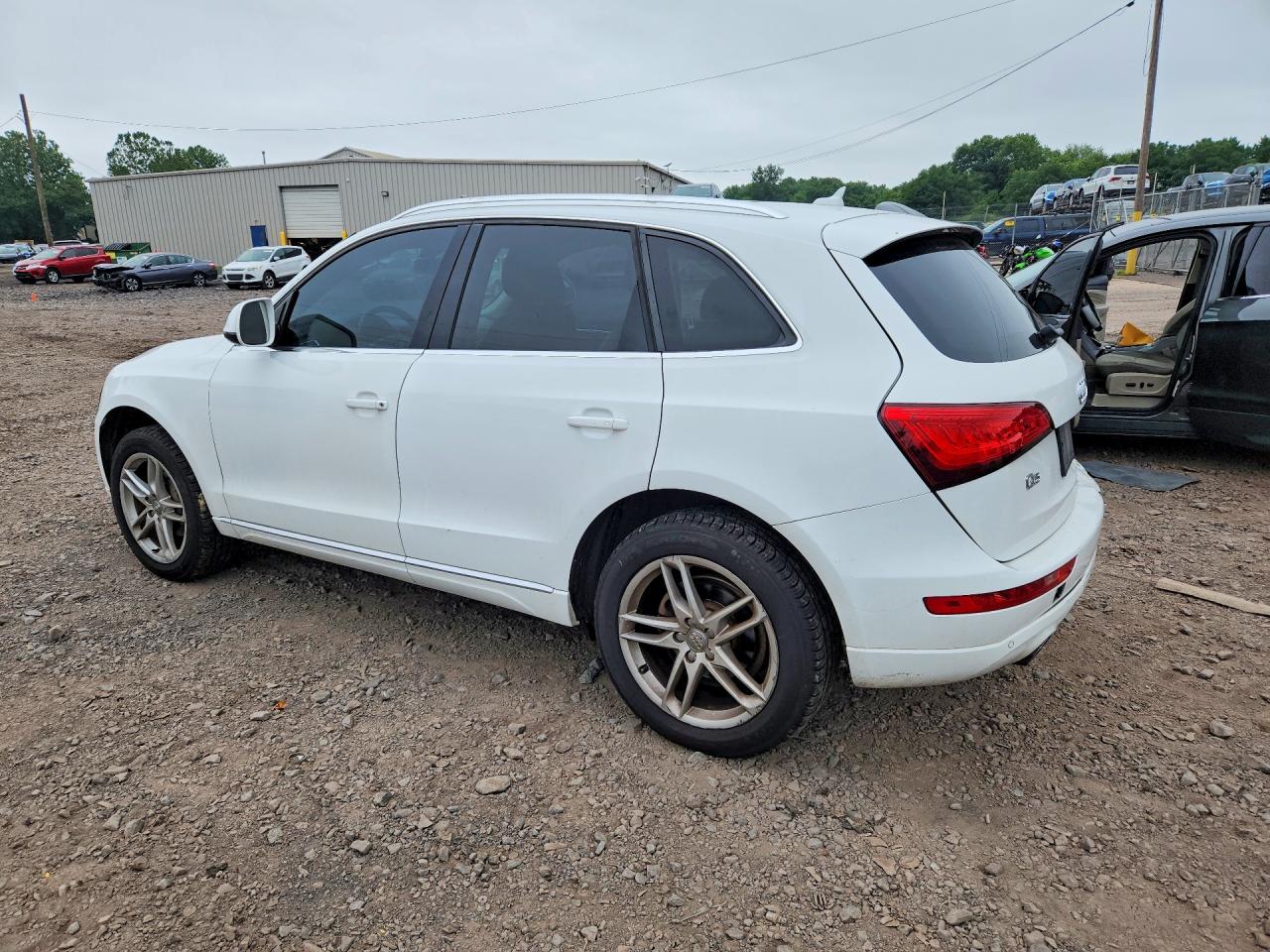 2013 Audi Q5 Premium Plus White vin: WA1LFAFP5DA086938
