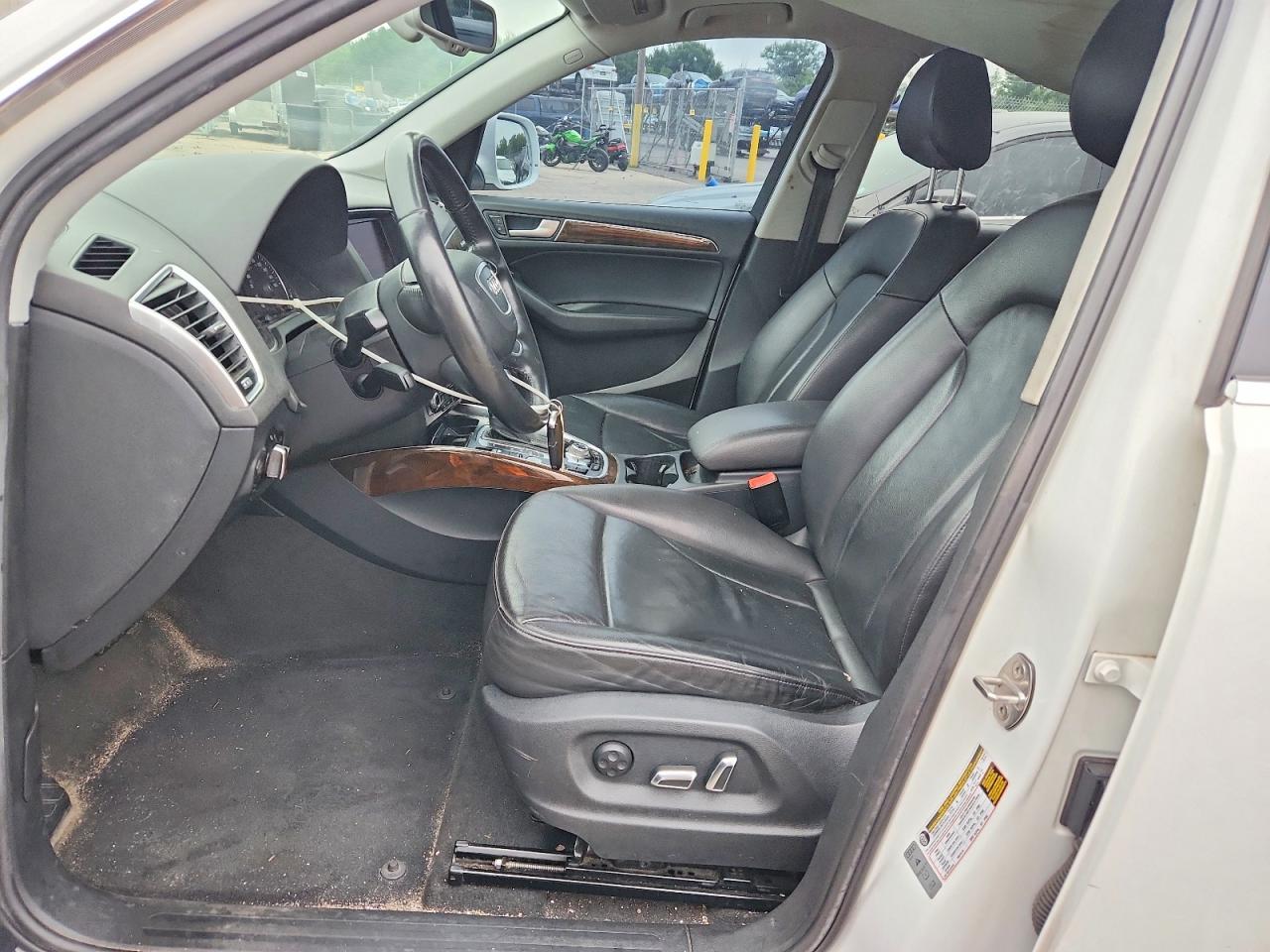 2013 Audi Q5 Premium Plus White vin: WA1LFAFP5DA086938