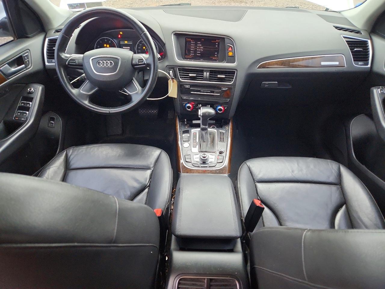 2013 Audi Q5 Premium Plus White vin: WA1LFAFP5DA086938