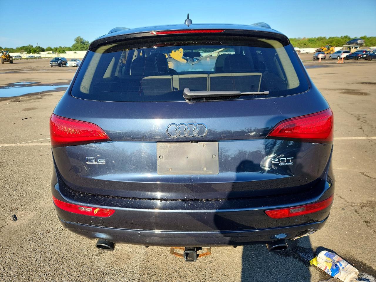 2013 Audi Q5 Premium Plus Blue vin: WA1LFAFP5DA086969