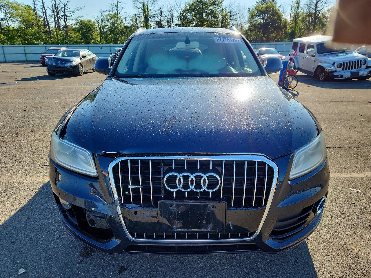 2013 Audi Q5 Premium Plus Blue vin: WA1LFAFP5DA086969