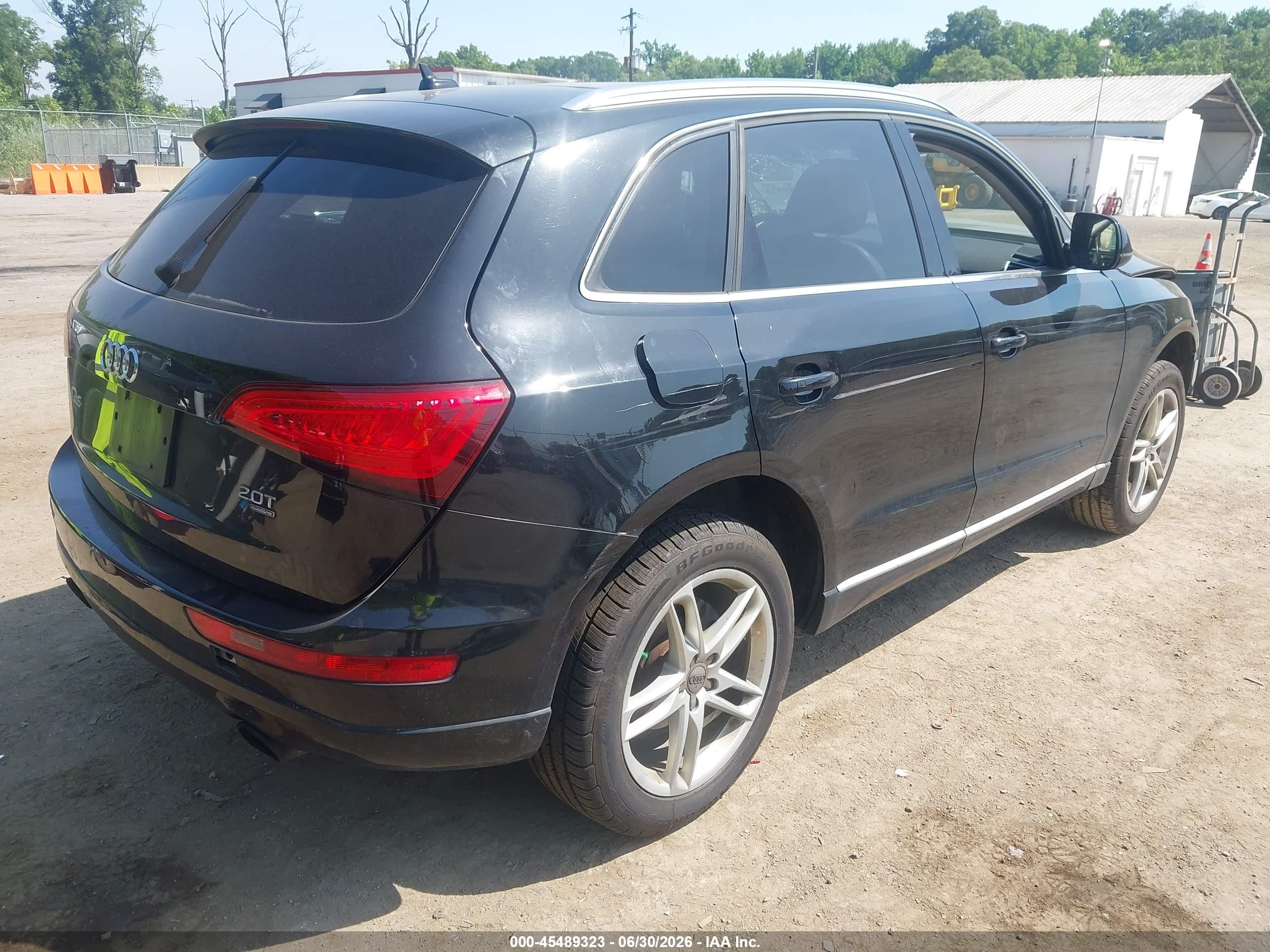 2013 Audi Q5 2.0t Premium Black vin: WA1LFAFP5DA095350