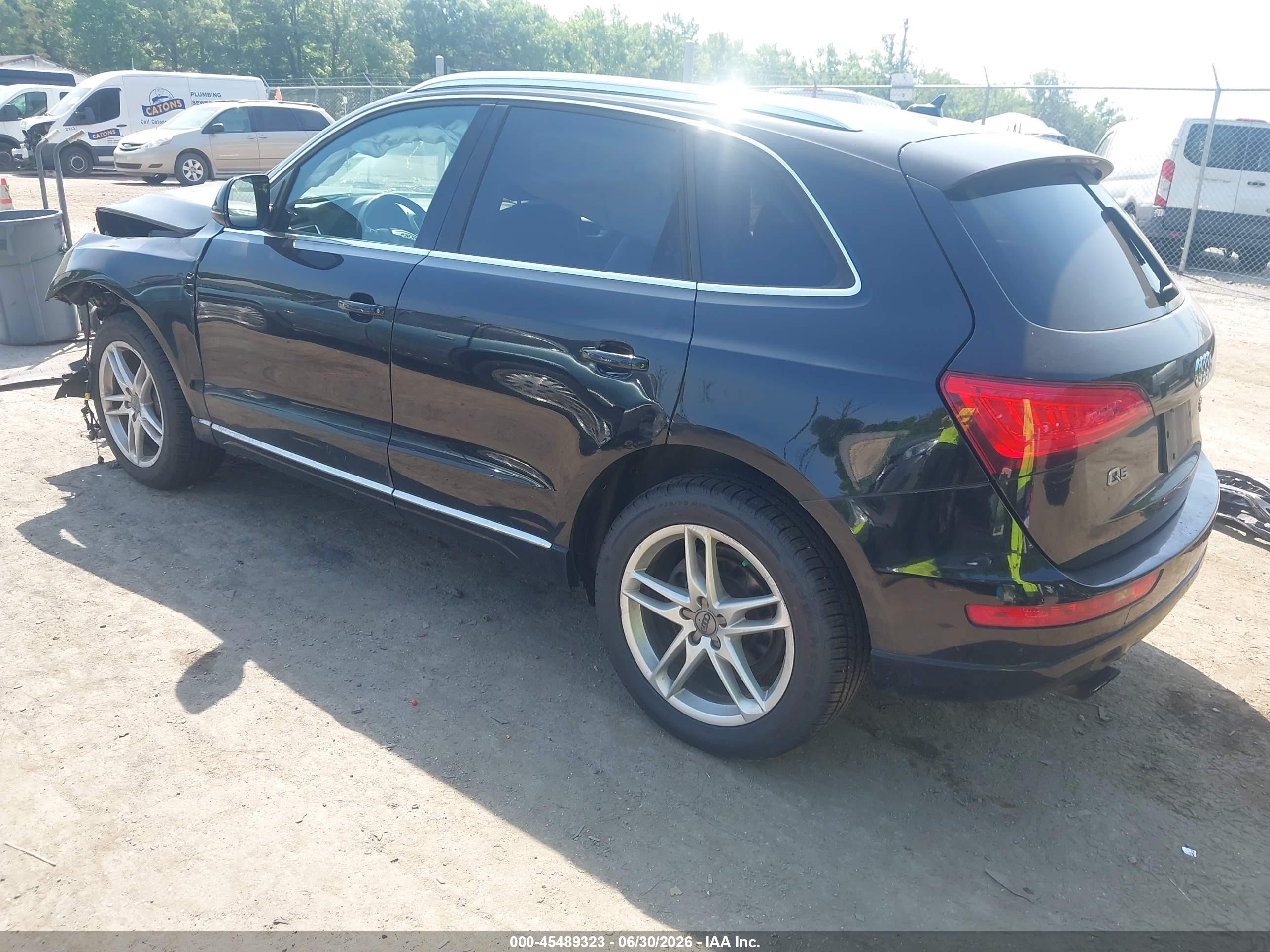 2013 Audi Q5 2.0t Premium Black vin: WA1LFAFP5DA095350